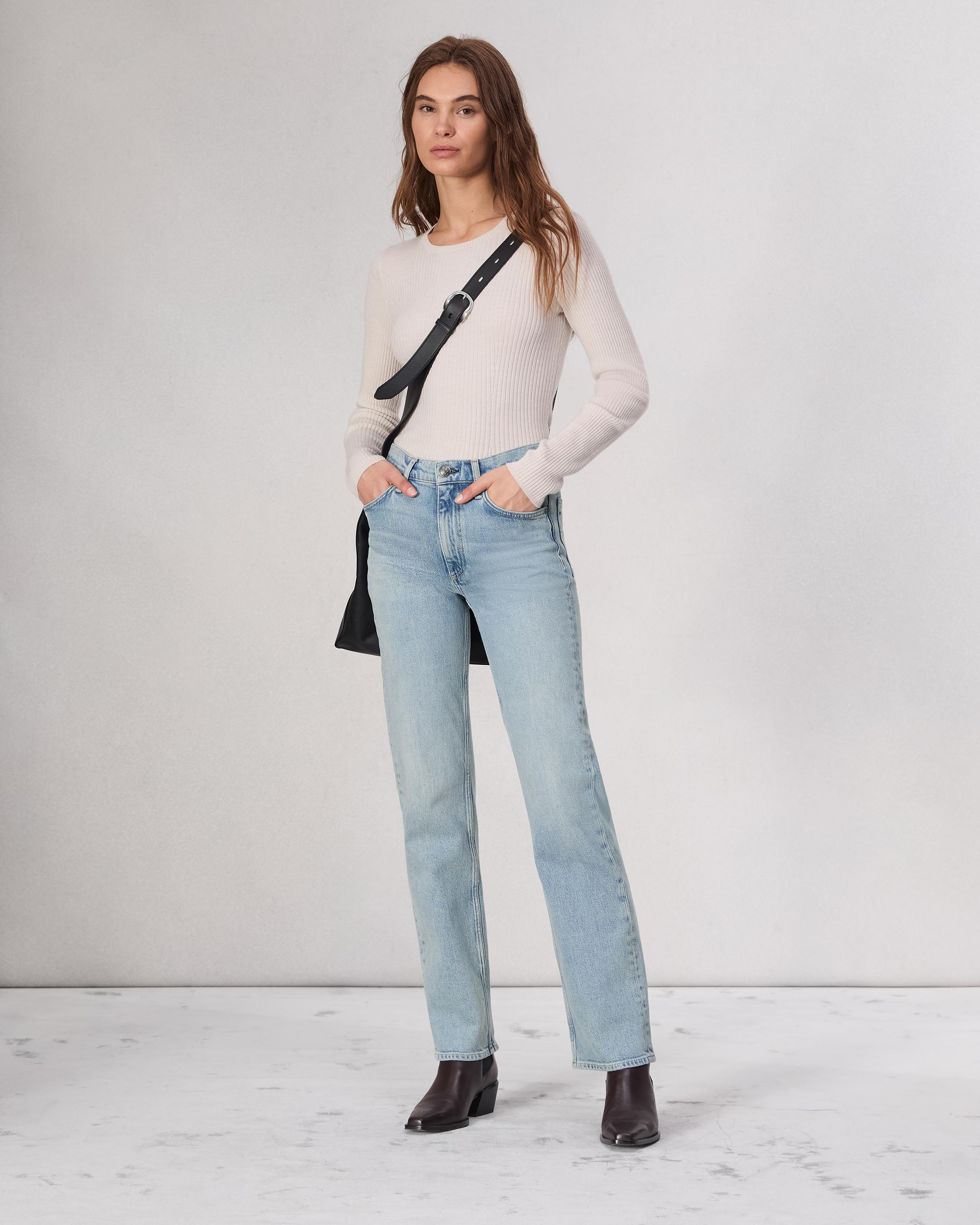 Harlow Full Length Straight Jean - Bloomfield | rag & bone