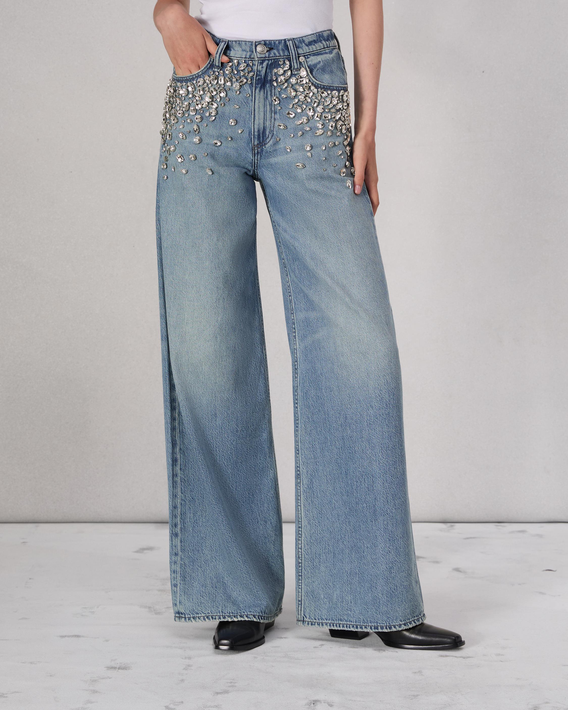 Featherweight Sofie Wide-Leg Jean image number 3