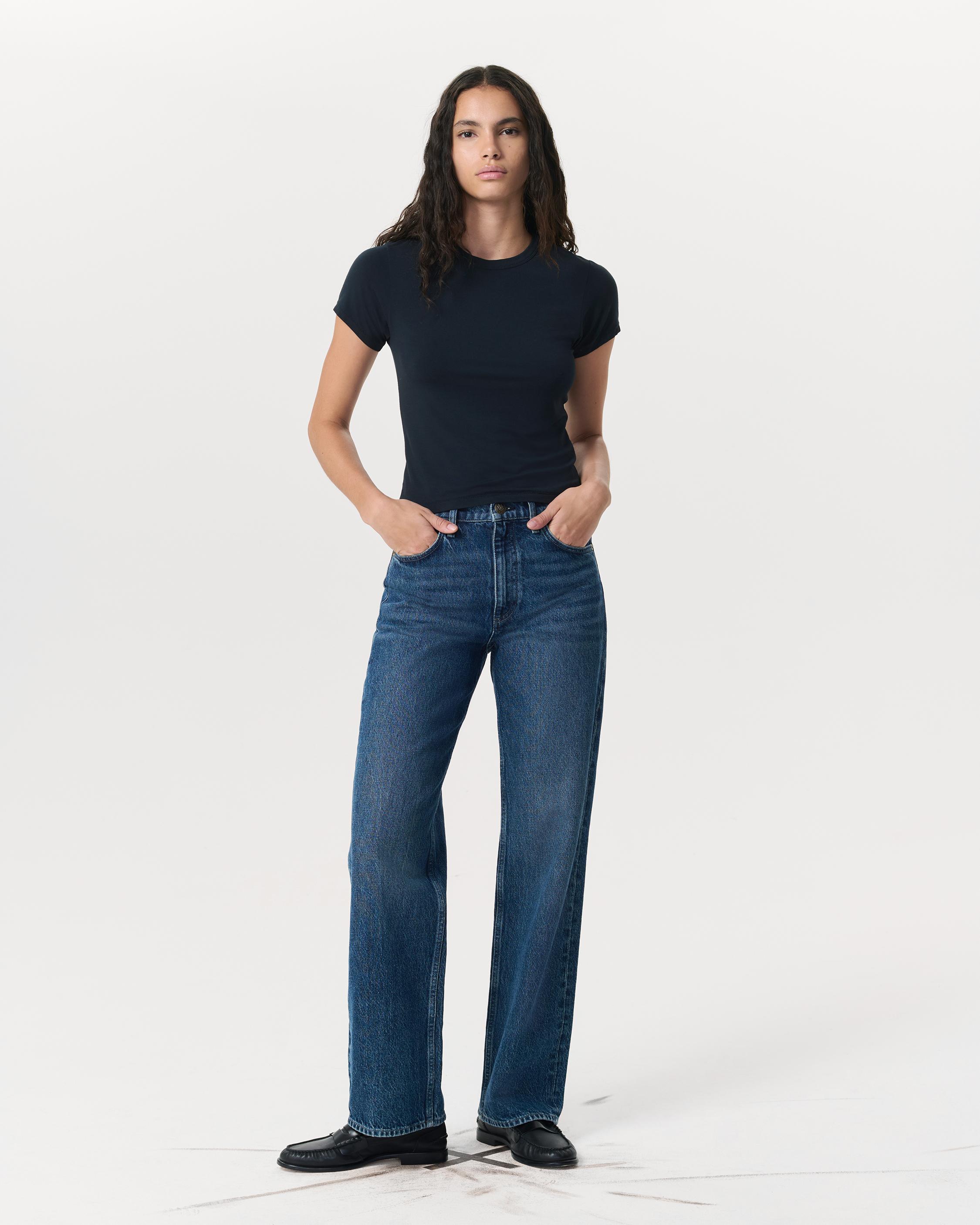 Shea Relaxed Straight Jeans image number 1