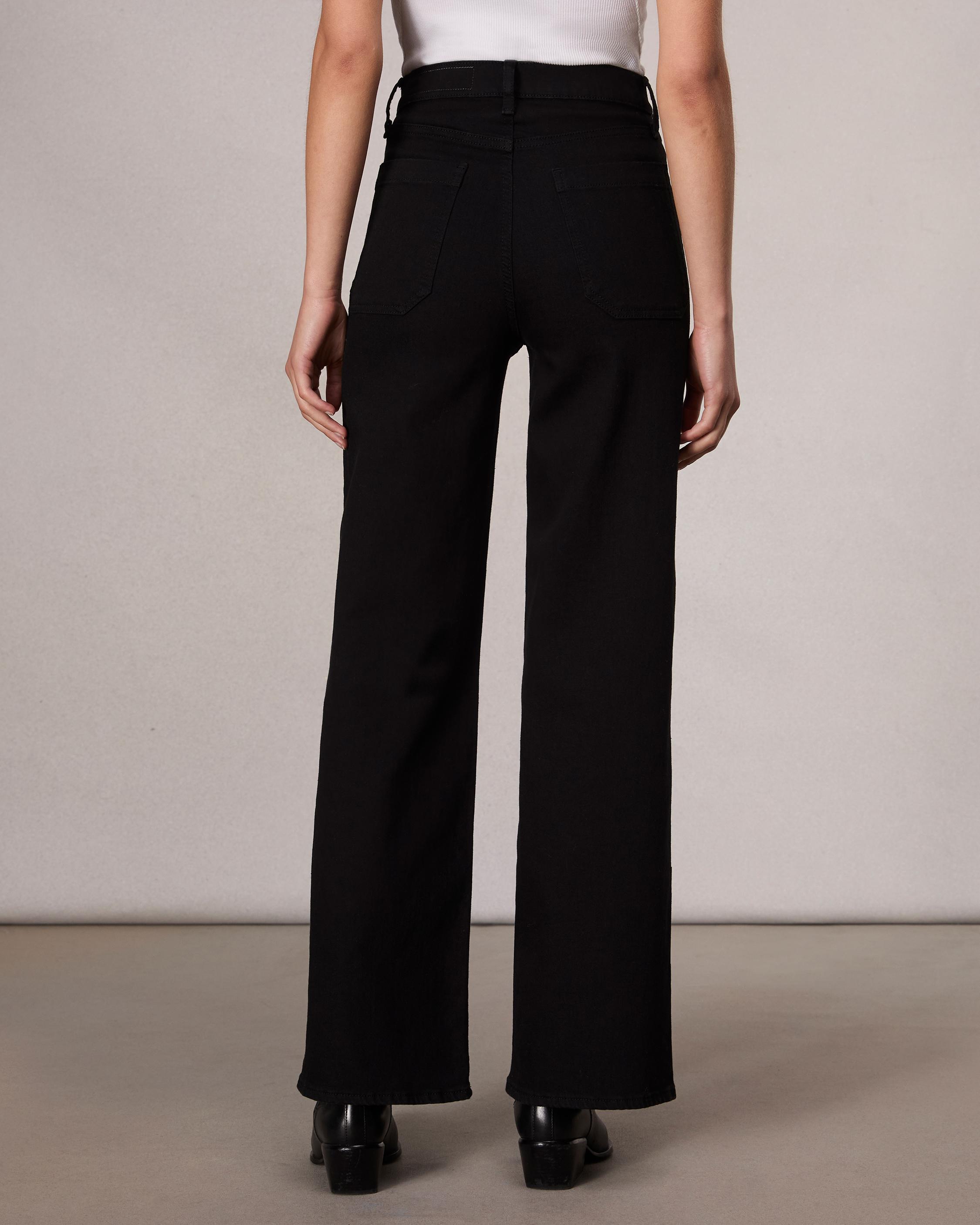 Epic Hadley Wide-Leg Jean - Black | rag & bone