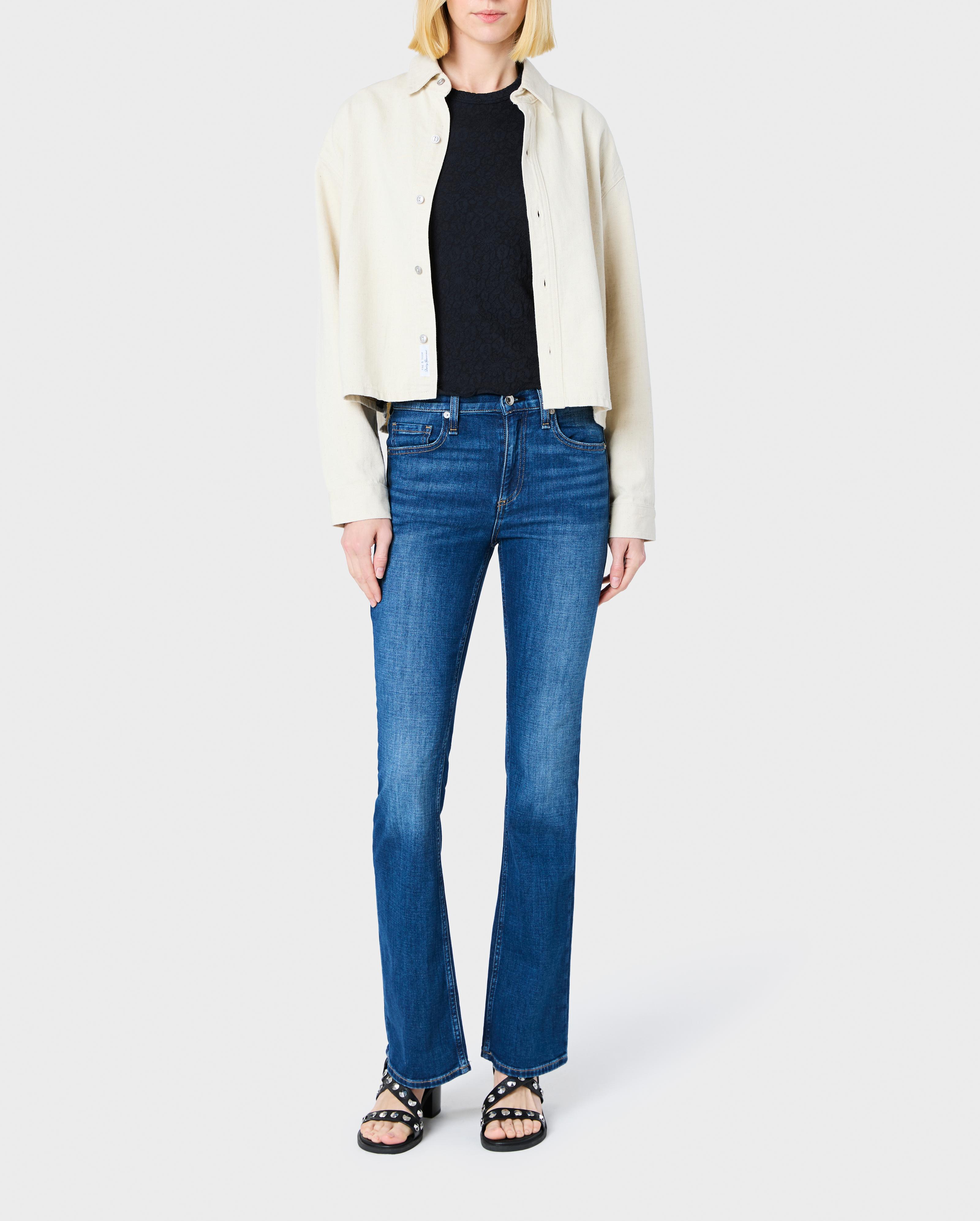 Peyton Mid-Rise Bootcut Jean image number 1