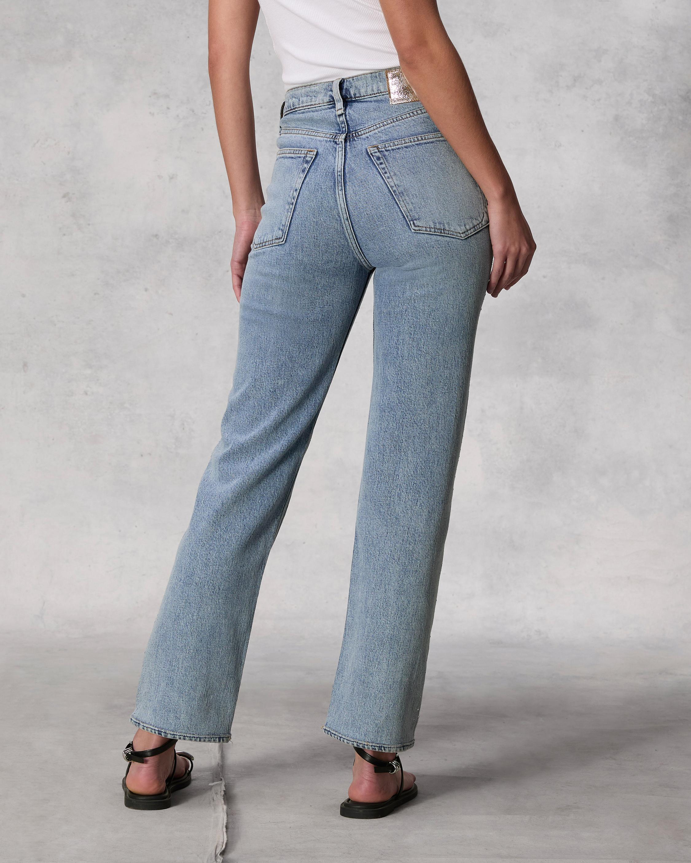 Harlow Ankle Straight Jean image number 4