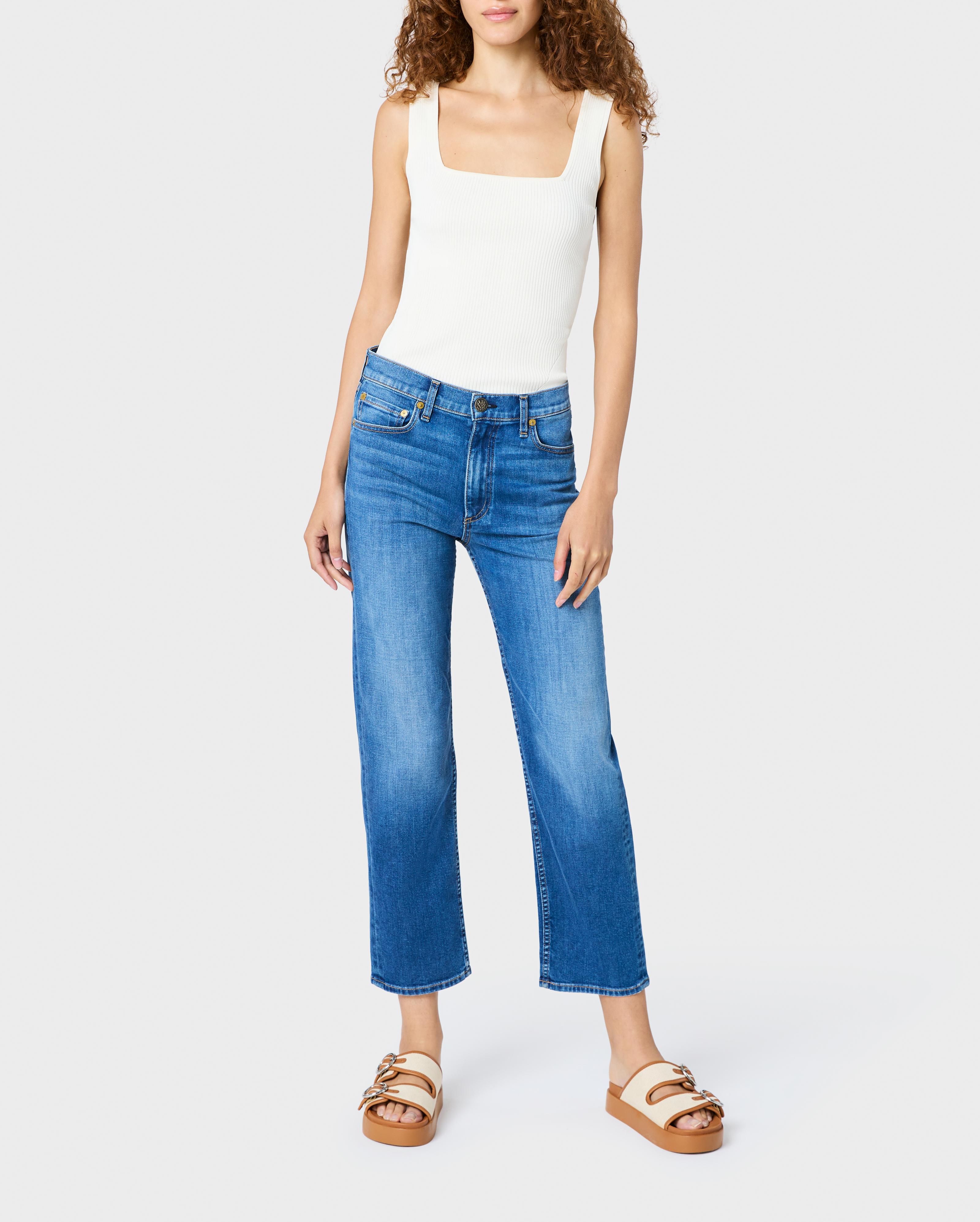 Harlow Ankle Straight - Clover | rag & bone