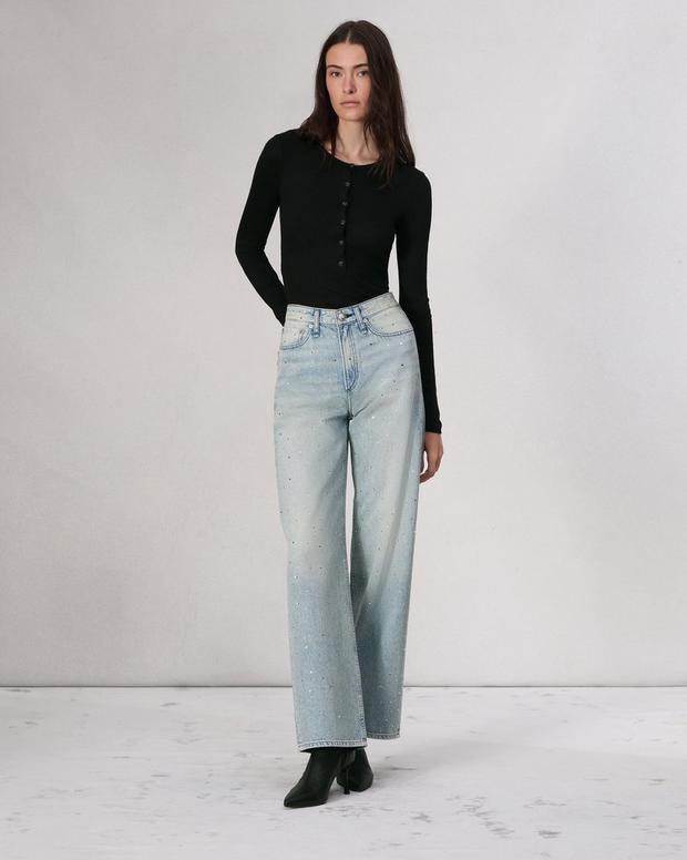 Logan High Rise Wide Leg Jeans Logan High Rise Wide Leg Jeans