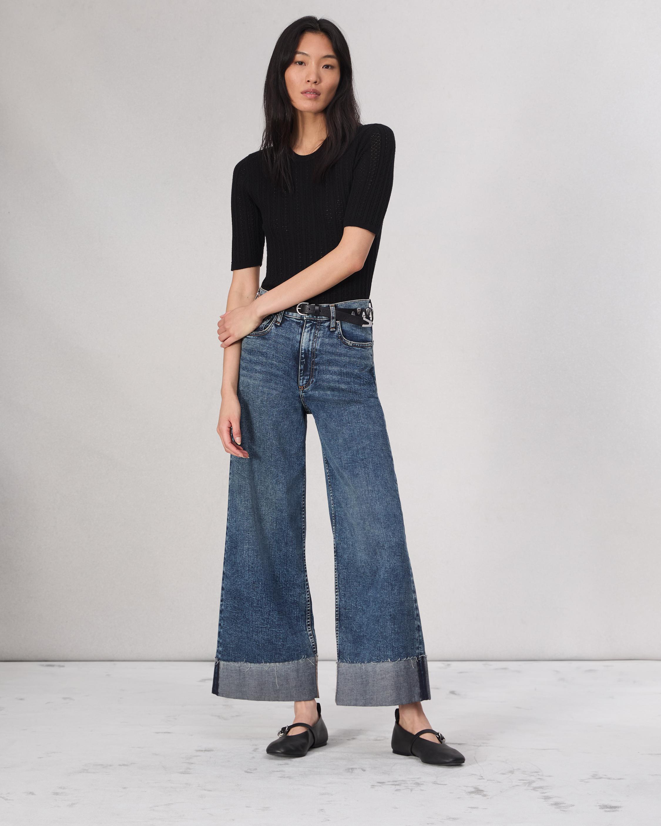 Sofie Ankle Wide Leg Jean image number 1