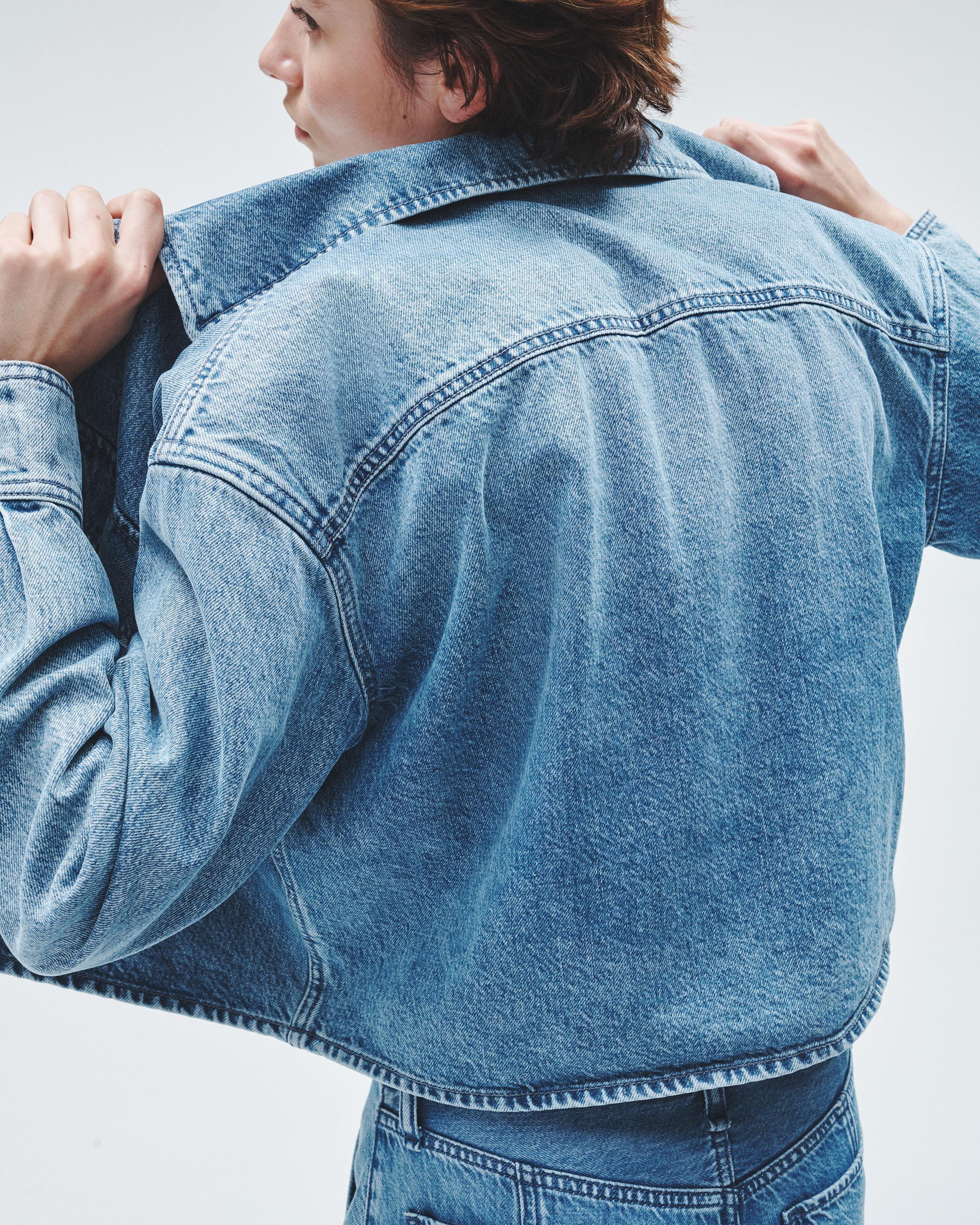 Jaiden Denim Shirt Jacket image number 5