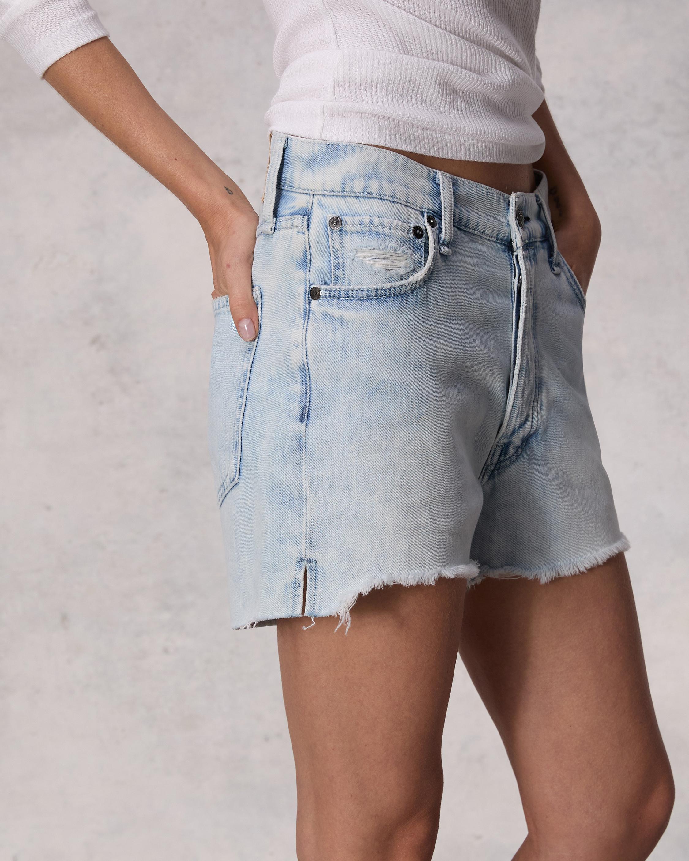 Vintage Cut Off Jean Short image number 6