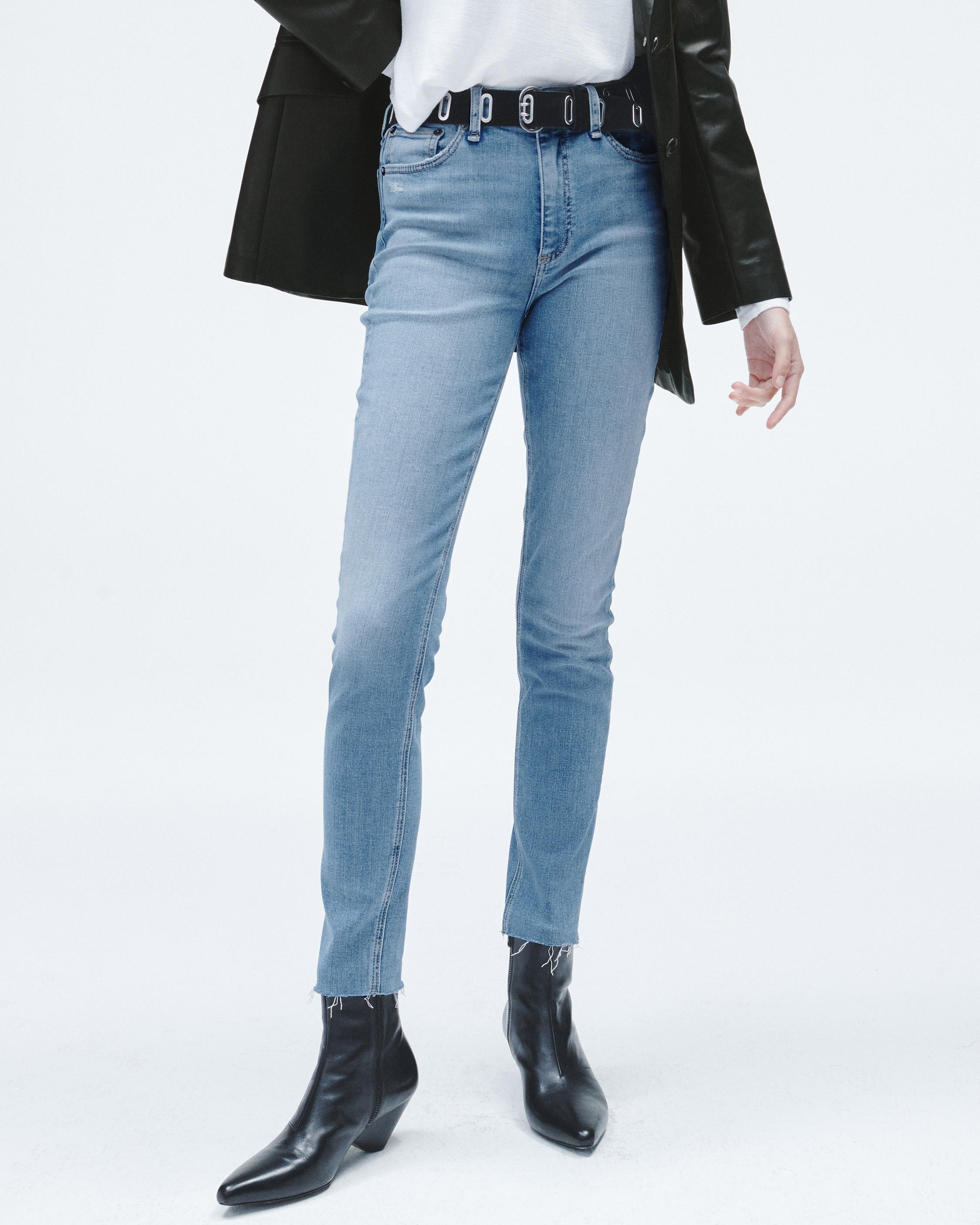 Zara Hi Rise Split Skinny Jeans  Zara Makes the Jeans You'll