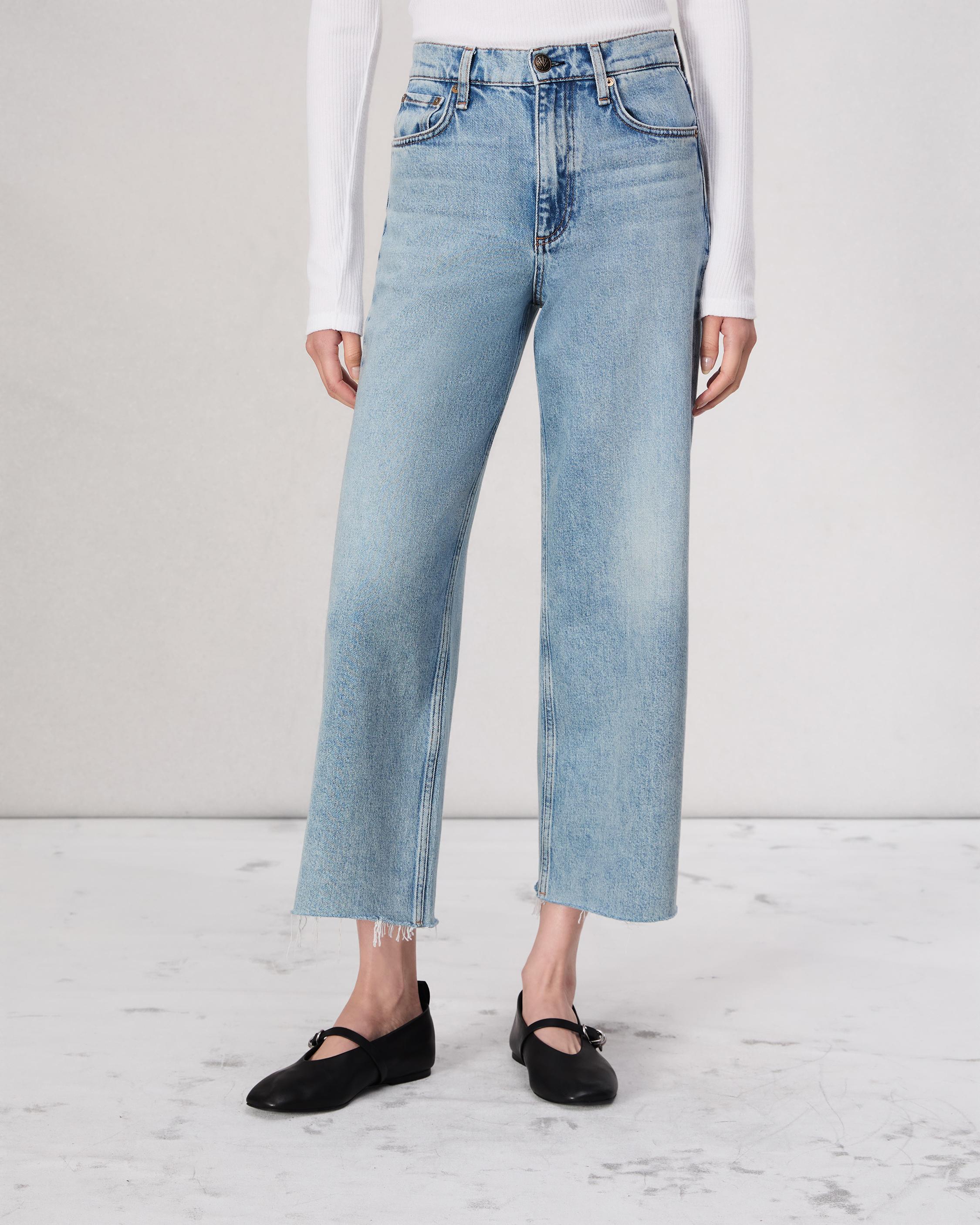 Andi Ankle Wide-Leg Jean image number 3