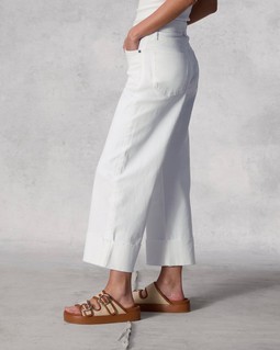 Andi Ankle Wide-Leg -  White image number 3