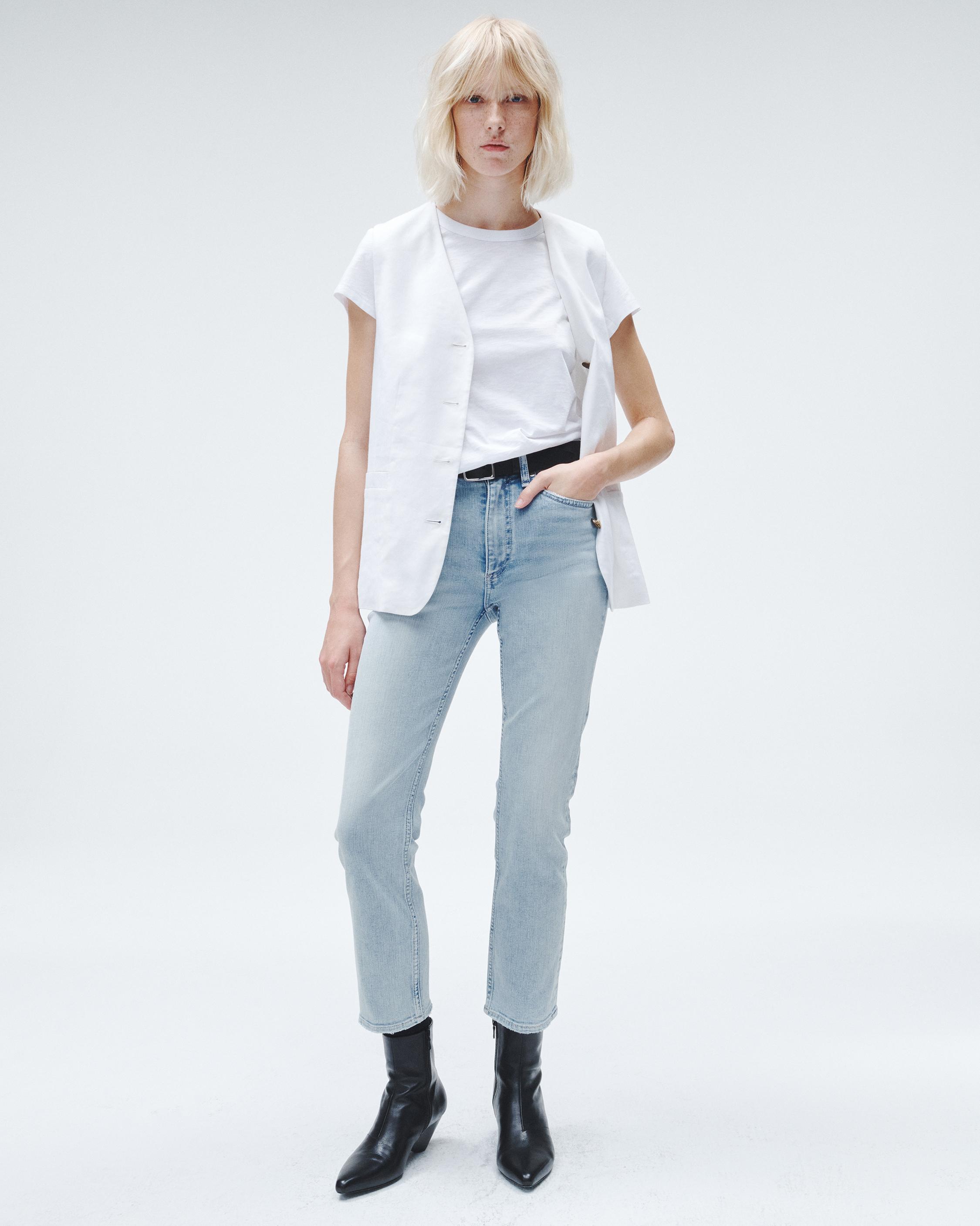 【関税込み】rag & bone ブルー Wren スリムジーンズ rag & bone Wren High Waist Slim Jeans | Nordstromrack
