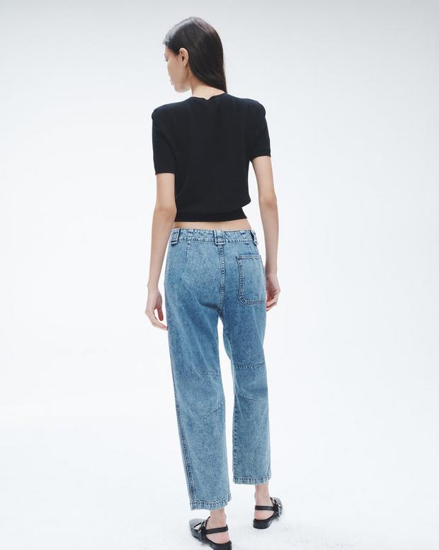 Leyton Ankle-Length Straight Jean - Elle | rag & bone sale Leyton Ankle-Length Straight Jean - Elle | rag & bone sale
