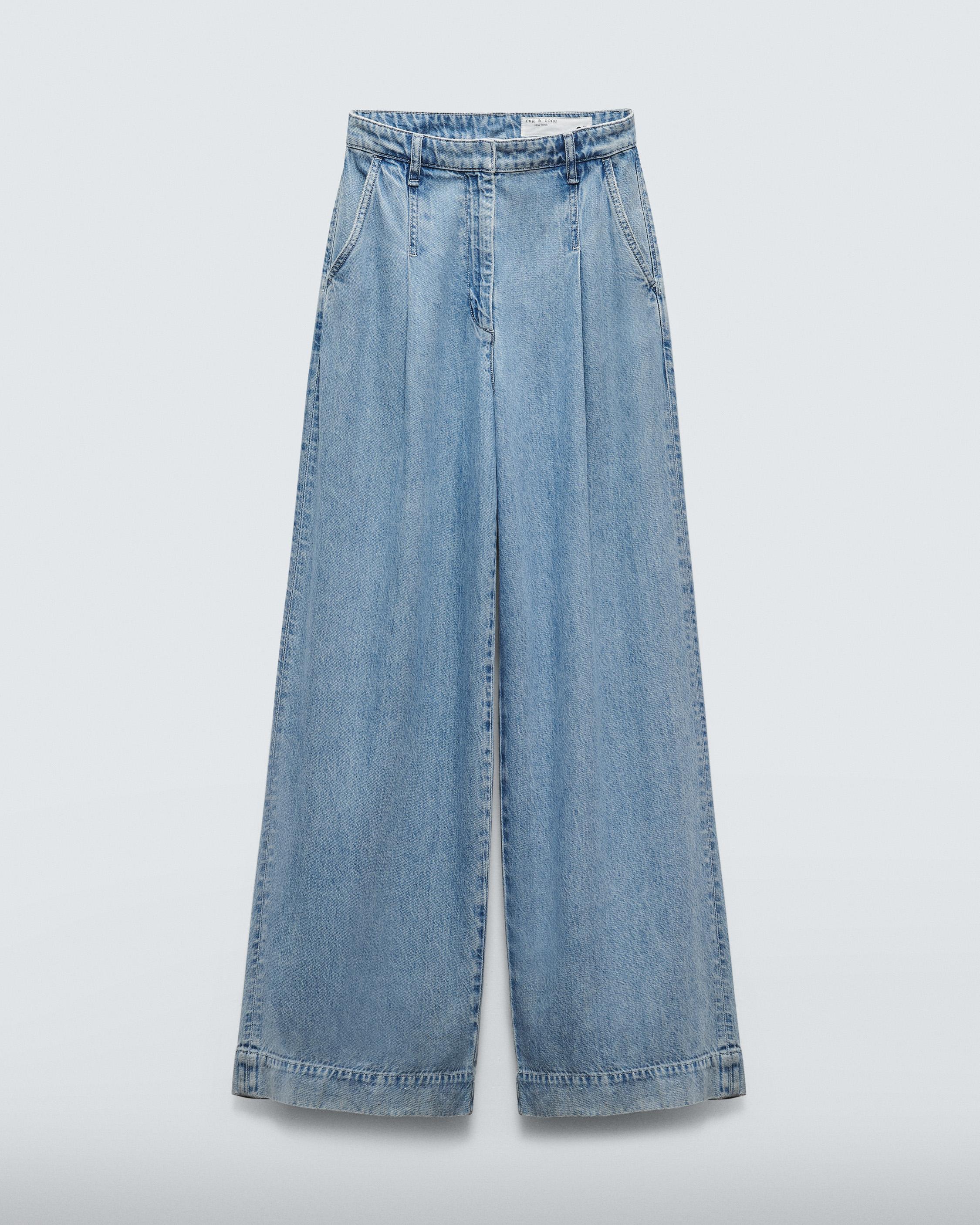 Elastic waist Drawstring Jeans - Abigail's