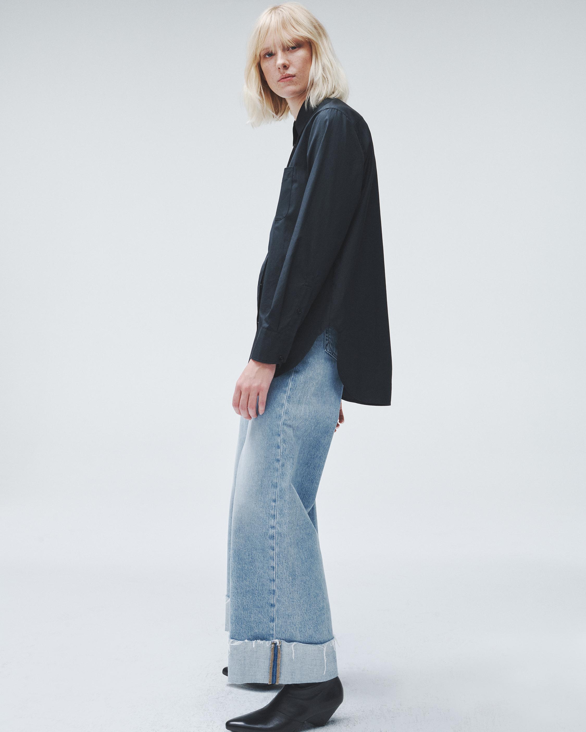 Sofie Ankle Ultra Wide-Leg Jean image number 3