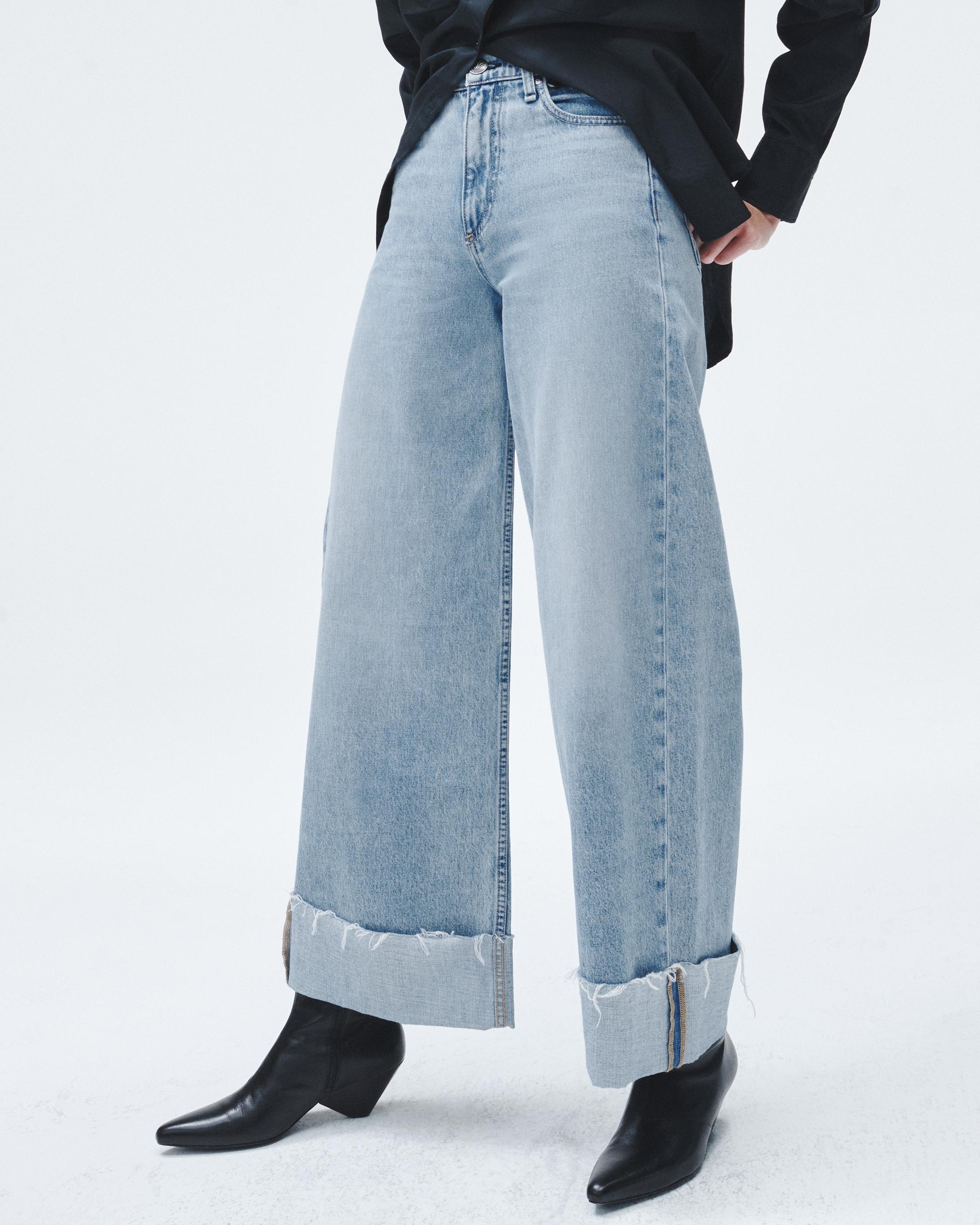 Sofie Ankle Ultra Wide-Leg Jean image number 5