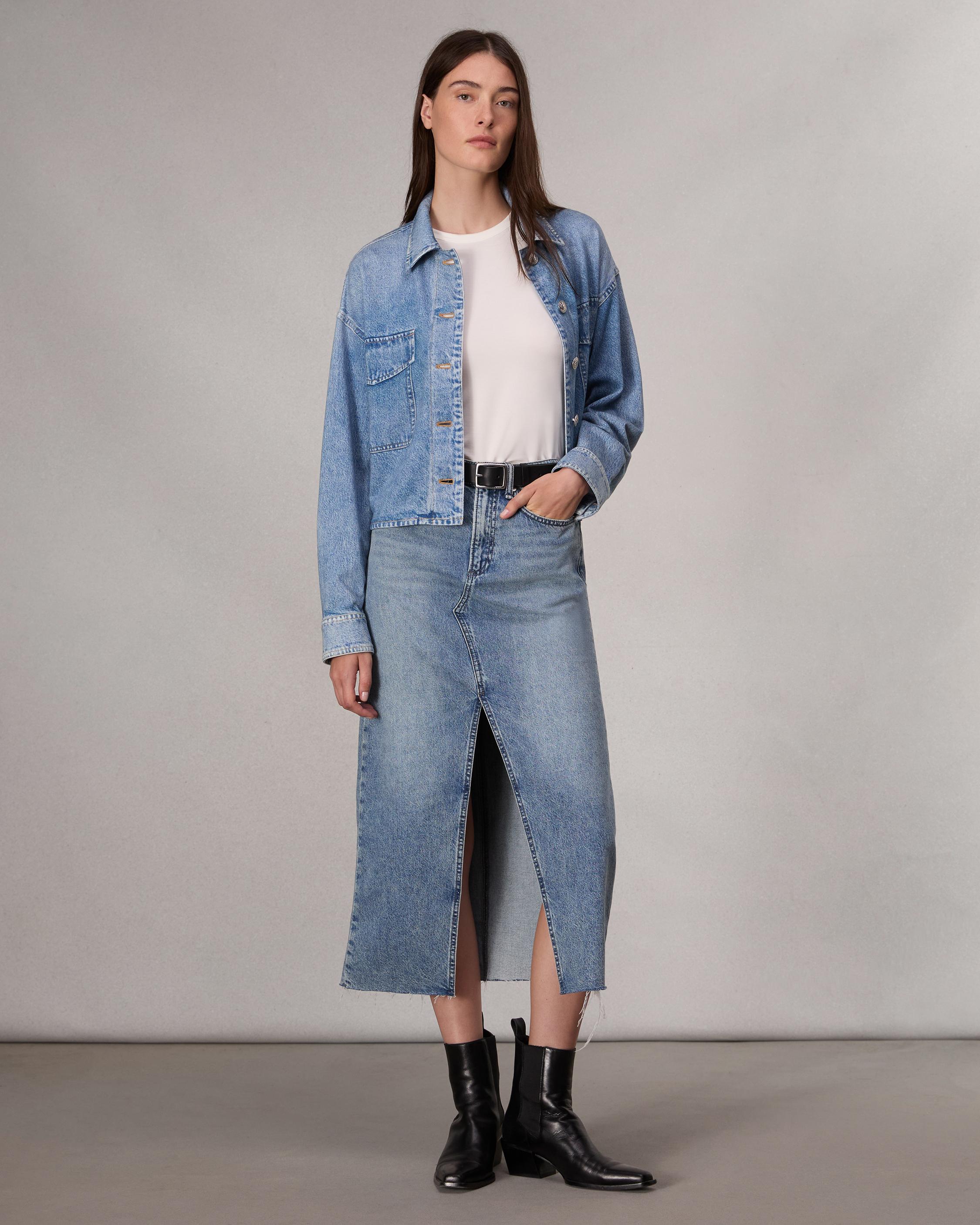 Clara Denim Skirt - Elle | rag & bone