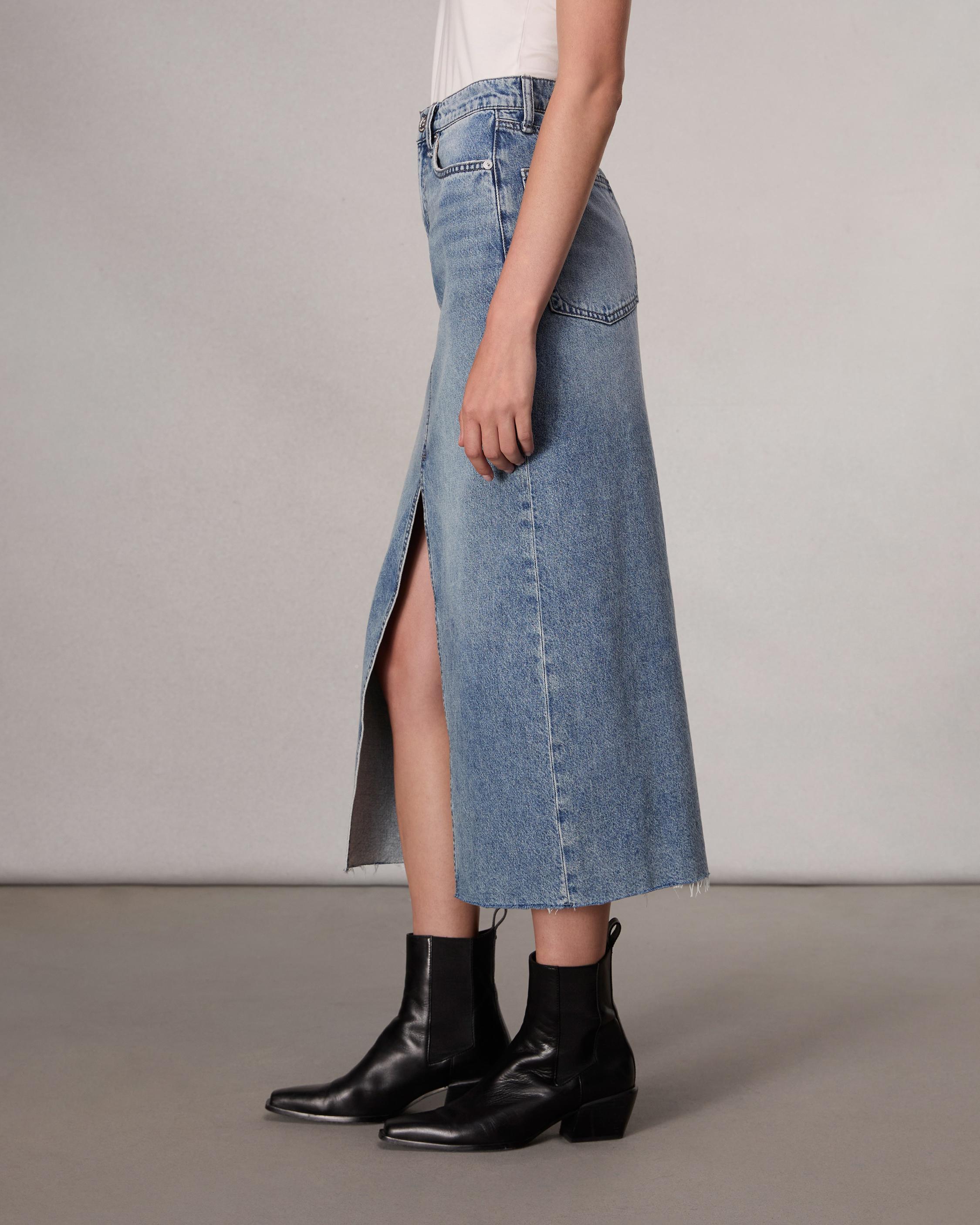 Clara Denim Skirt image number 3