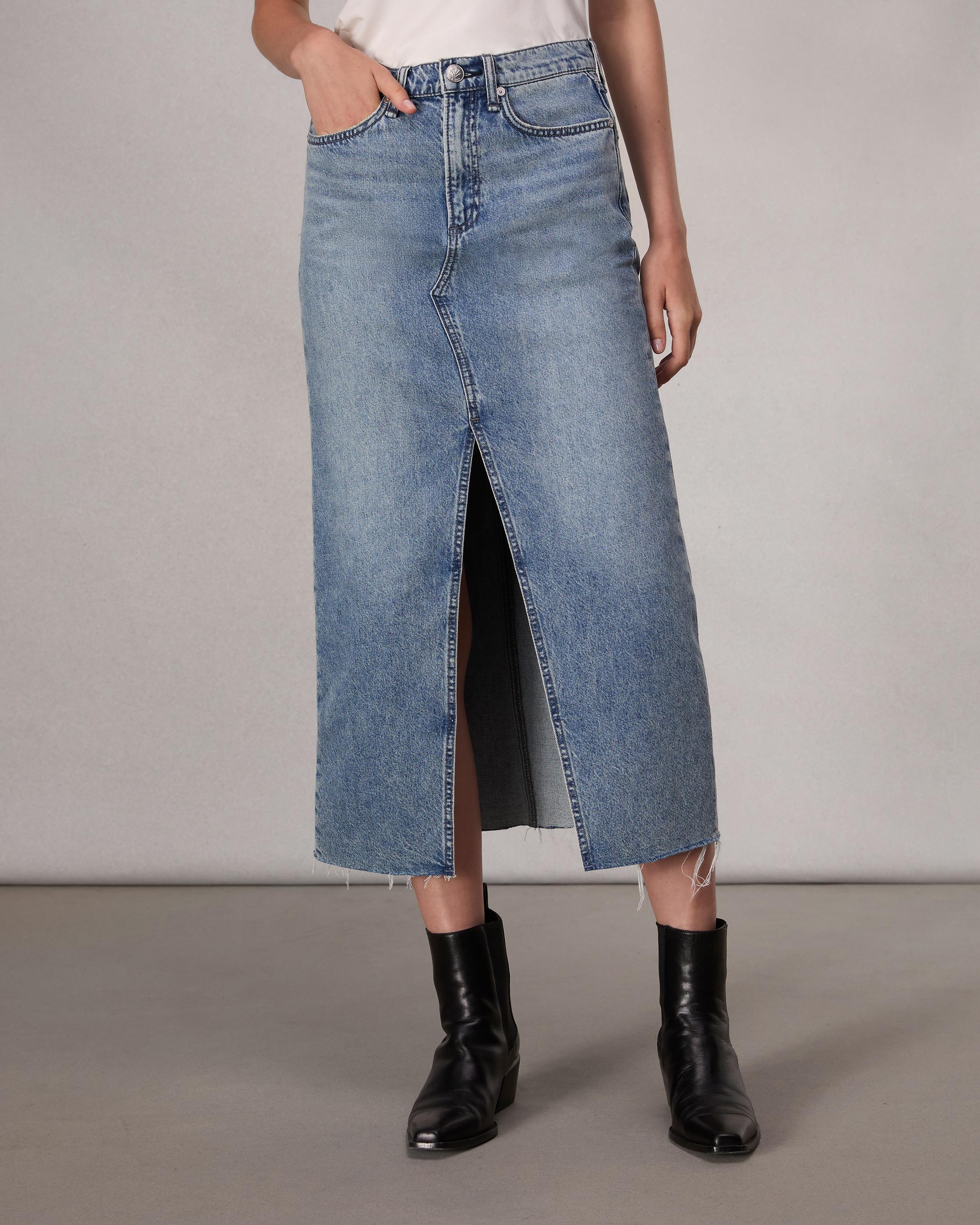 Clara Denim Skirt image number 5