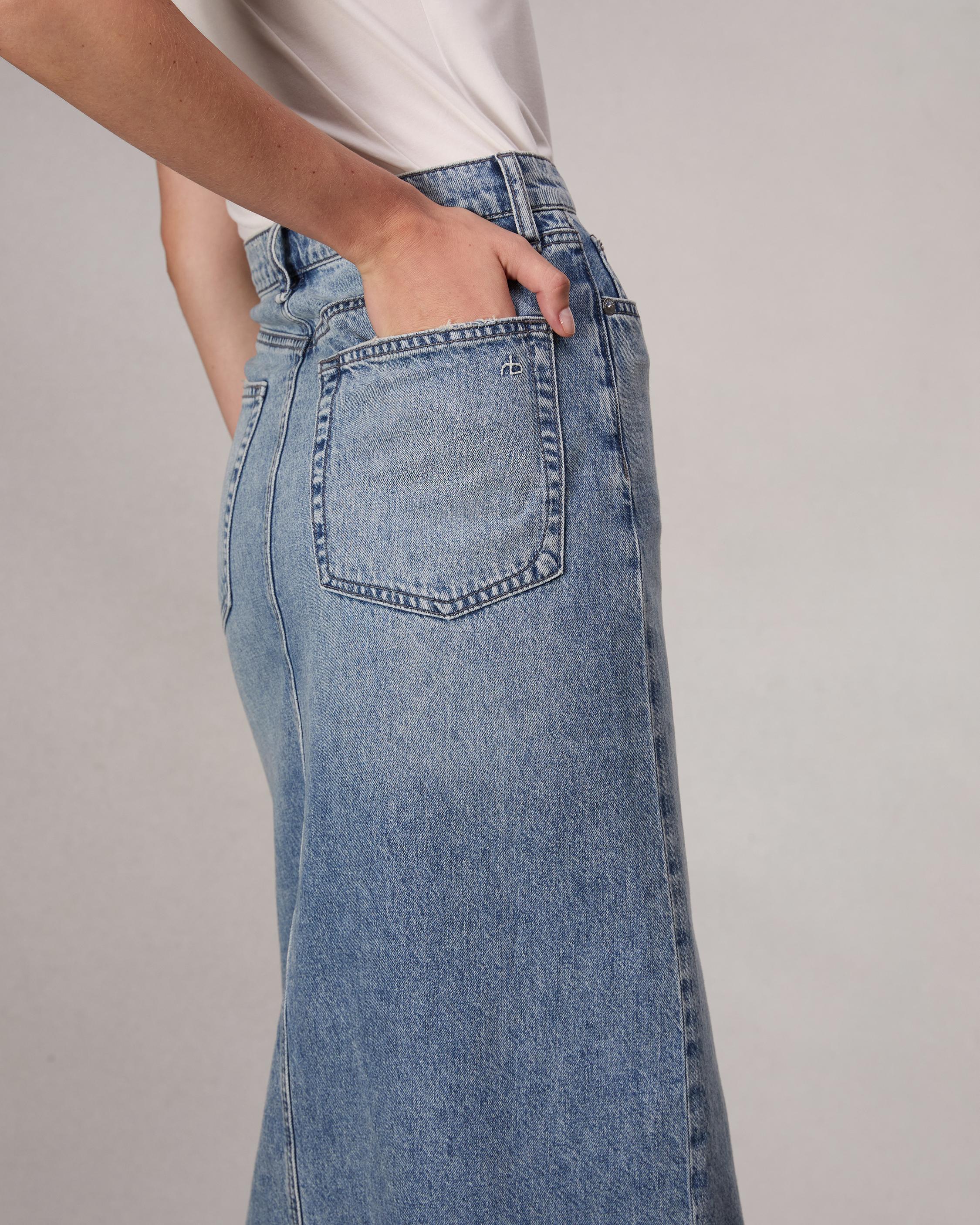 Clara Denim Skirt image number 6