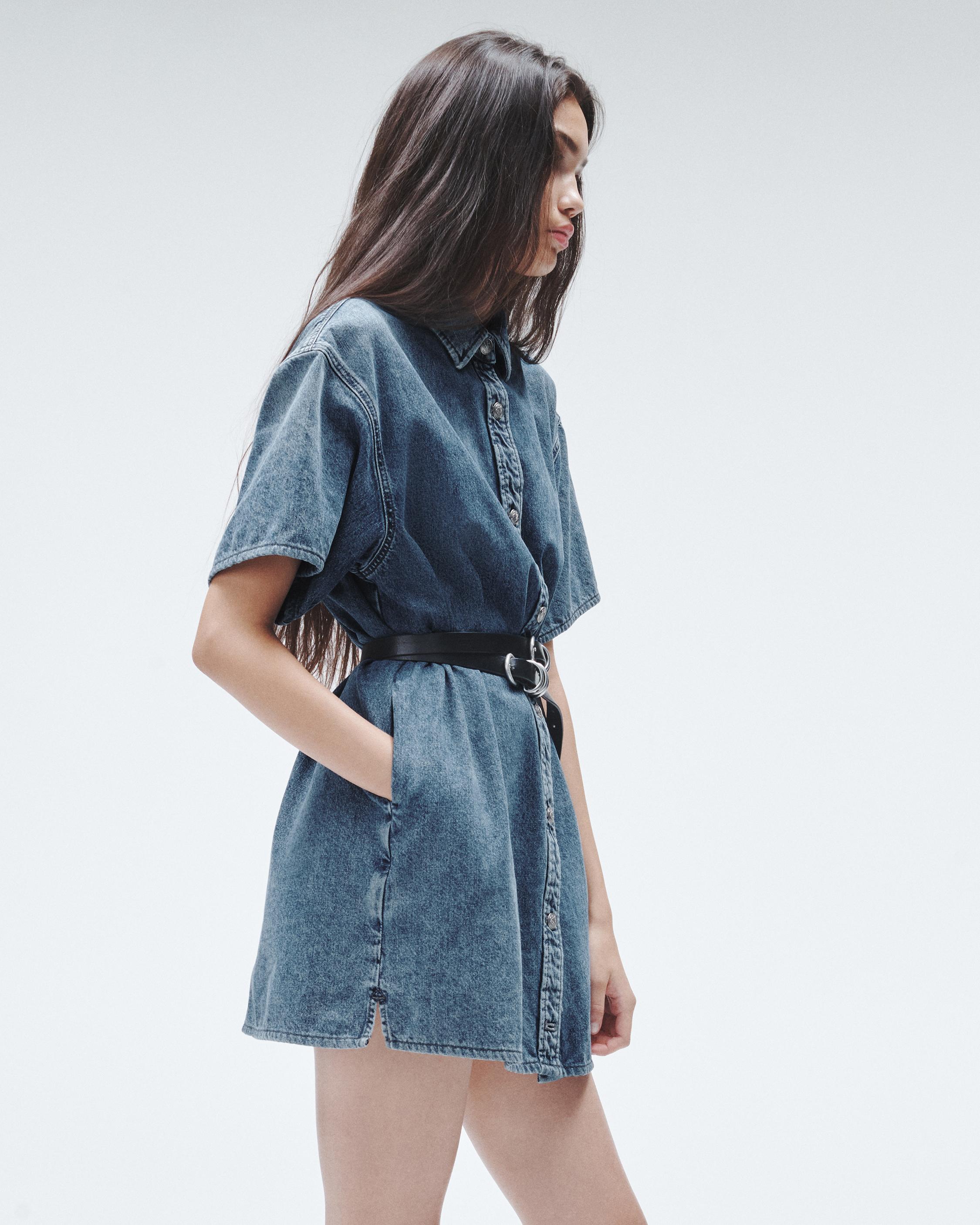 Carter Denim Dress image number 4