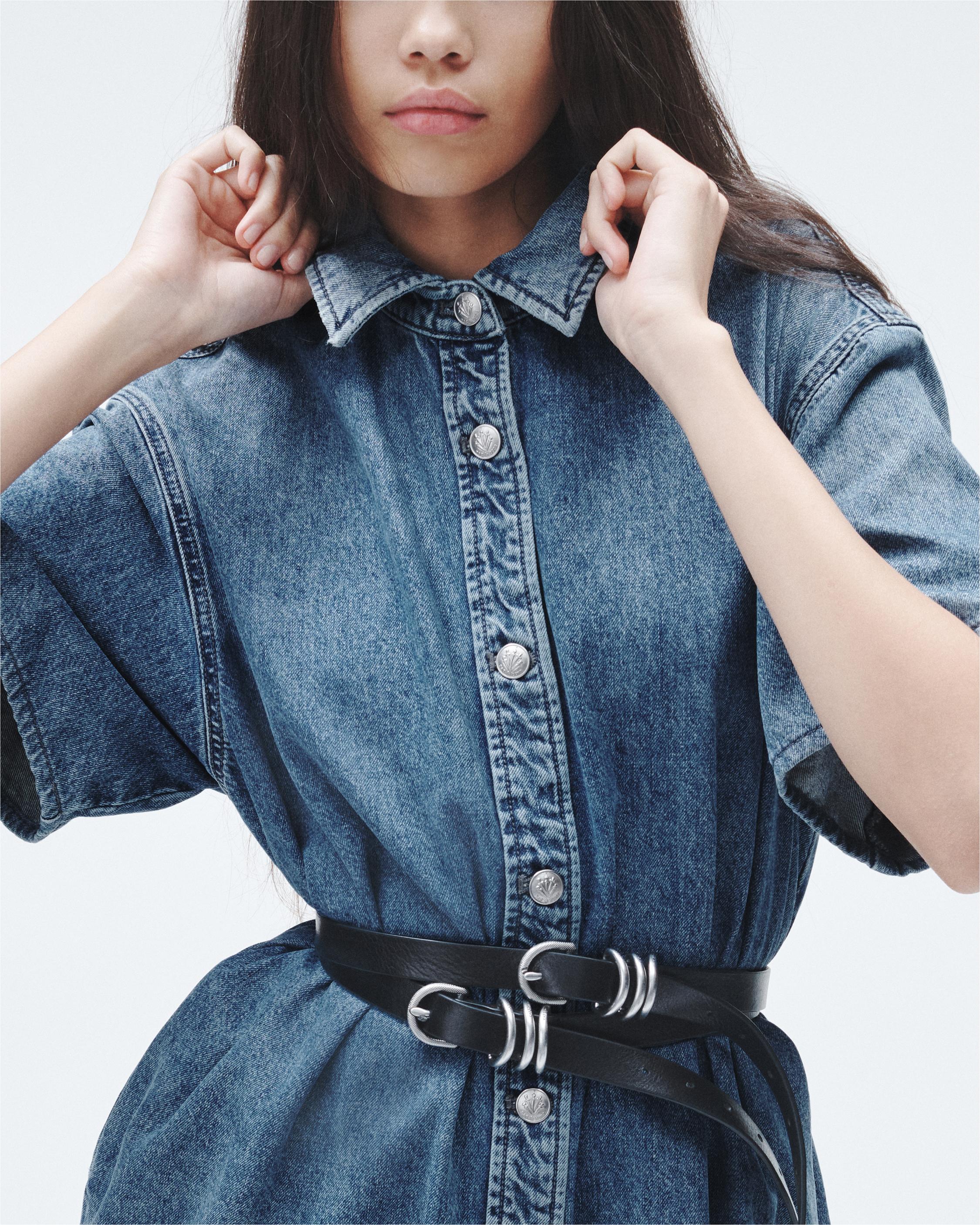 Carter Denim Dress image number 6