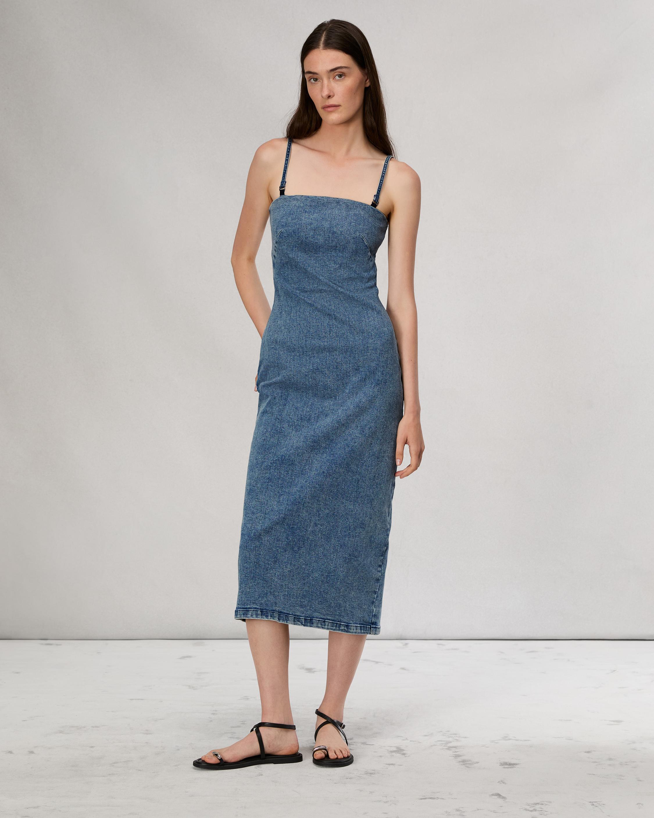 Jasmine Denim Dress Elle rag bone