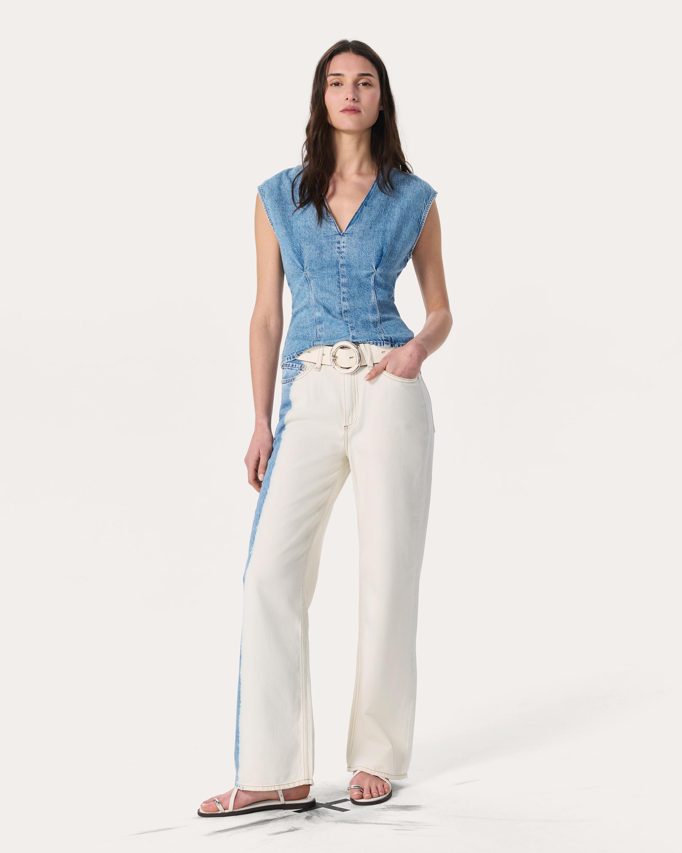 Logan Wide-Leg Jeans image number 1