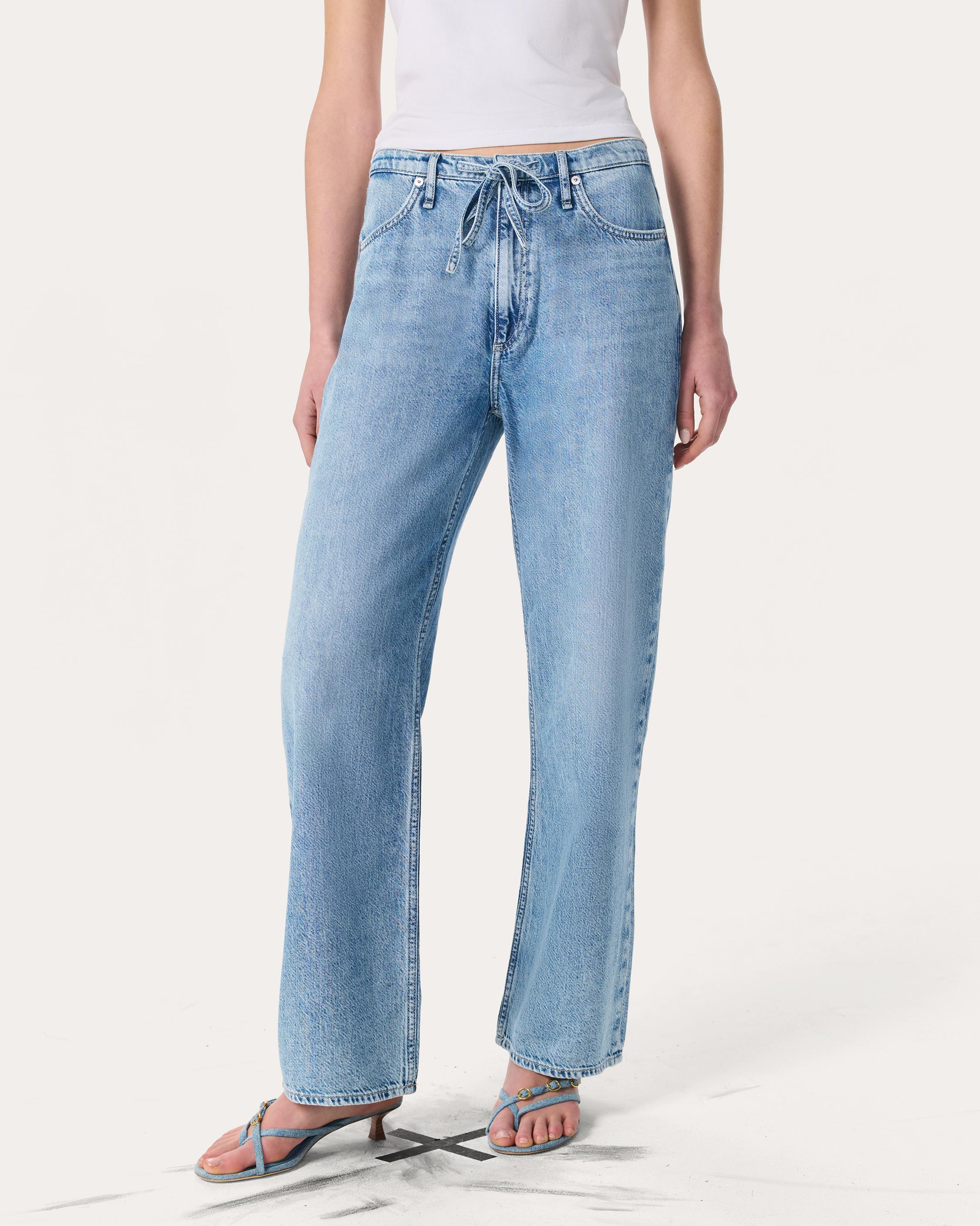 Phoebe Denim Beach Pants image number 3