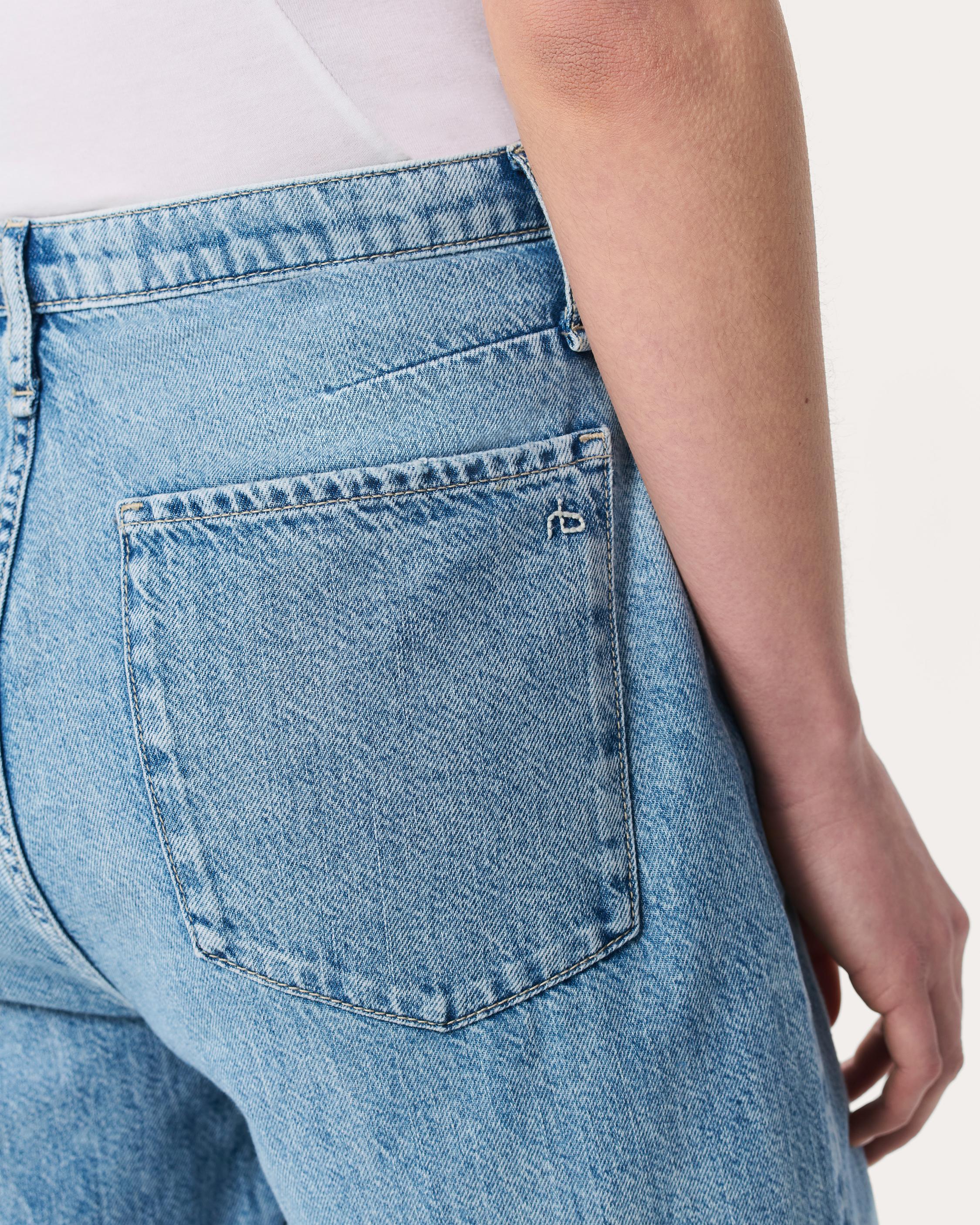 Phoebe Denim Beach Pants image number 5