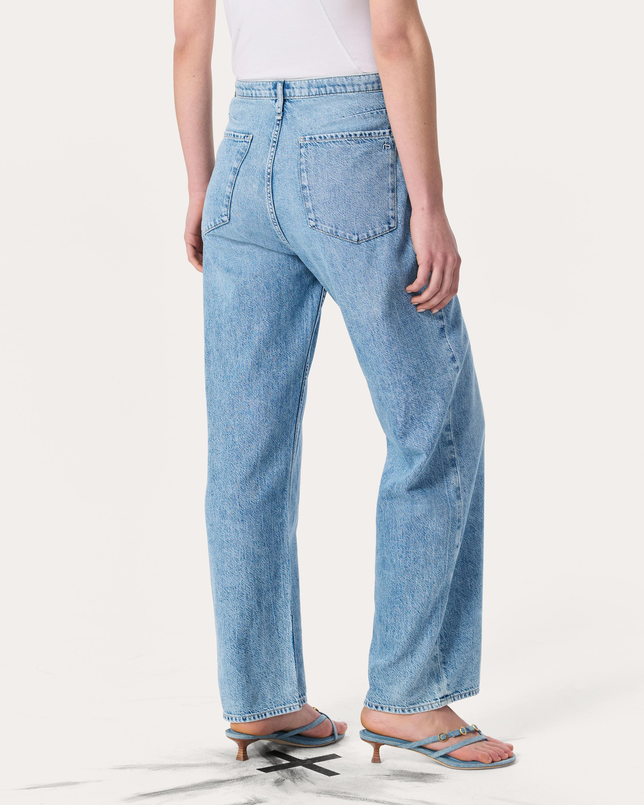Phoebe Denim Beach Pants image number 6