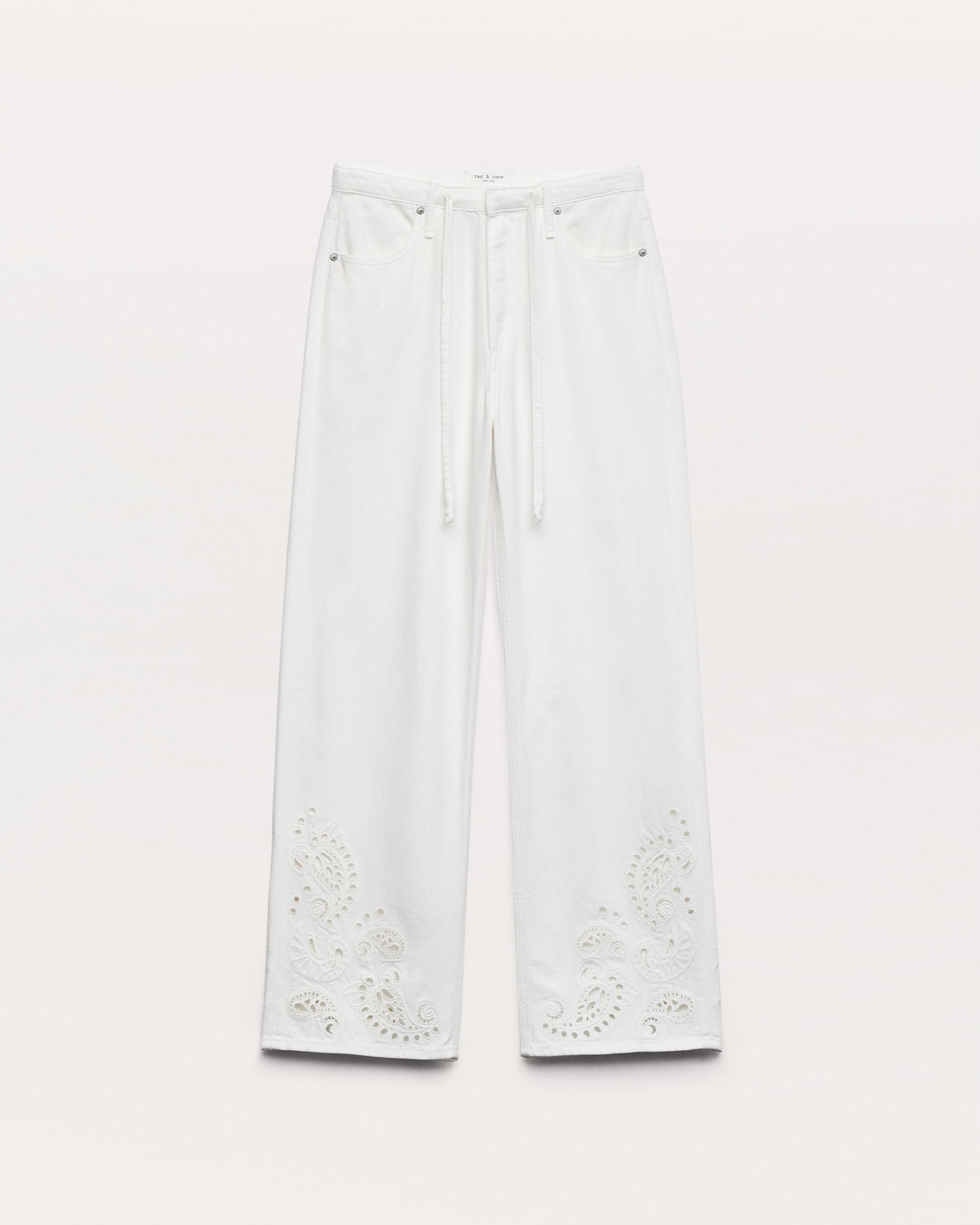 Phoebe Denim Beach Pants image number 2