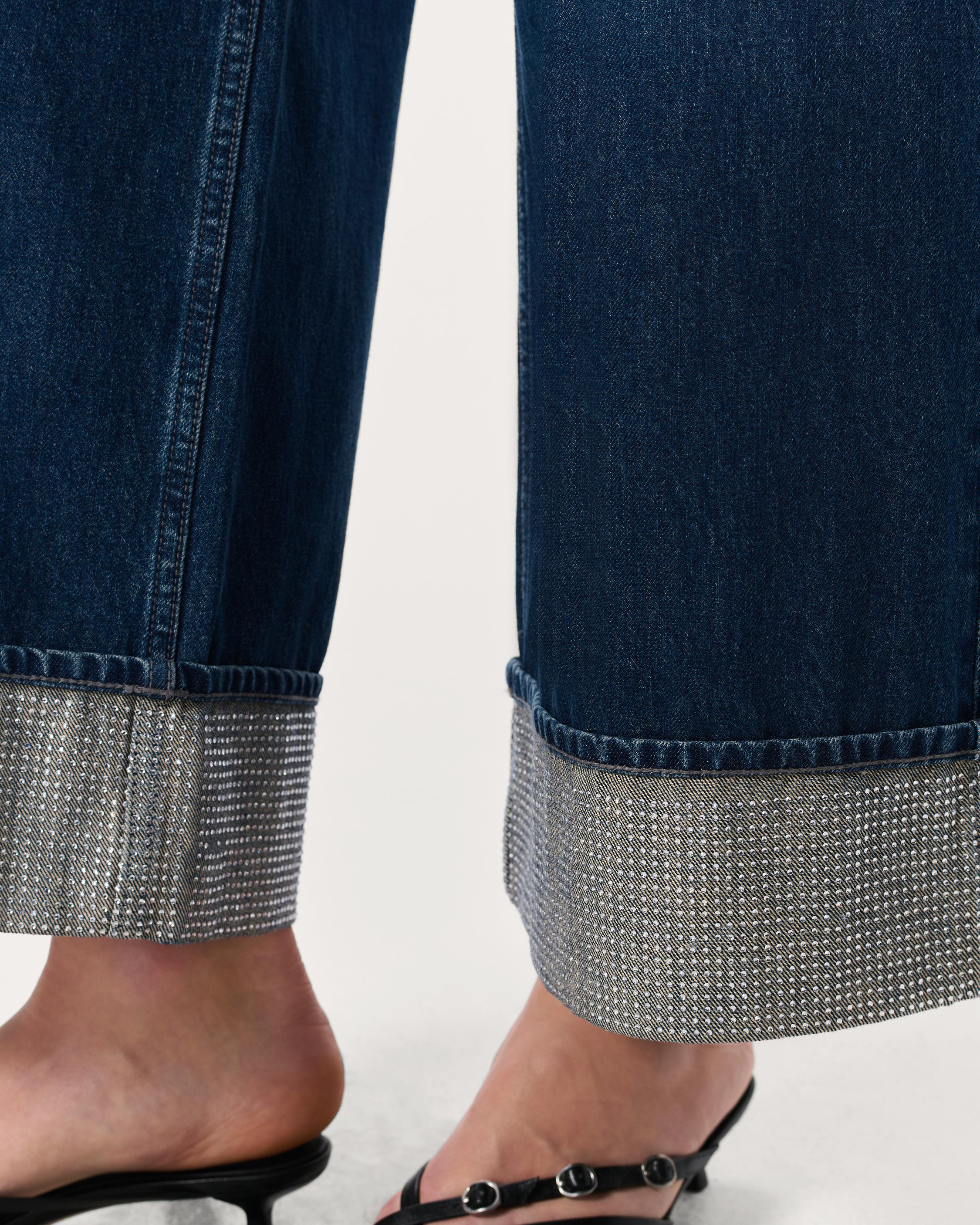 Sofie Ankle Wide-Leg Jeans image number 4