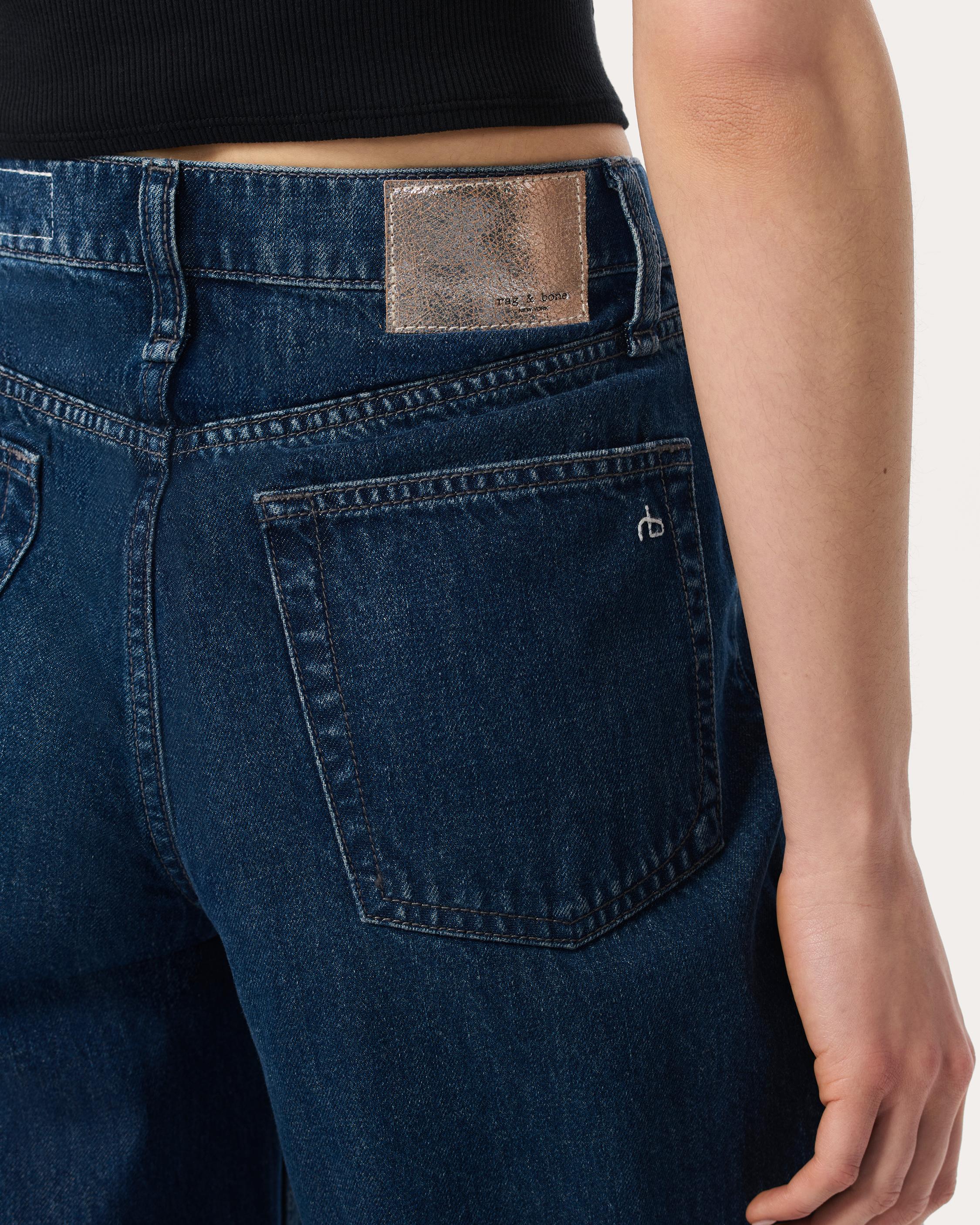 Sofie Ankle Wide-Leg Jeans image number 6