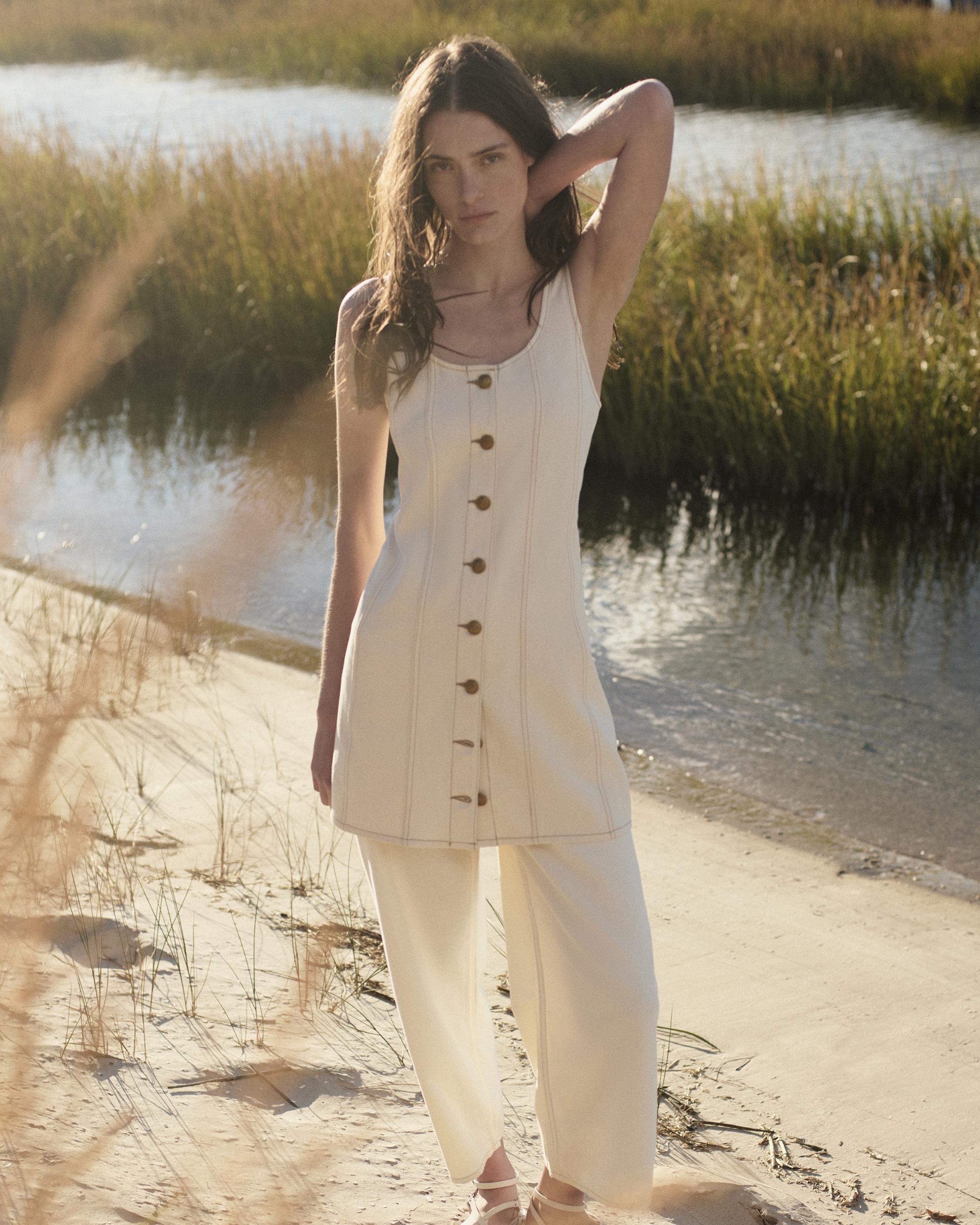 Laney Denim Dress image number 7
