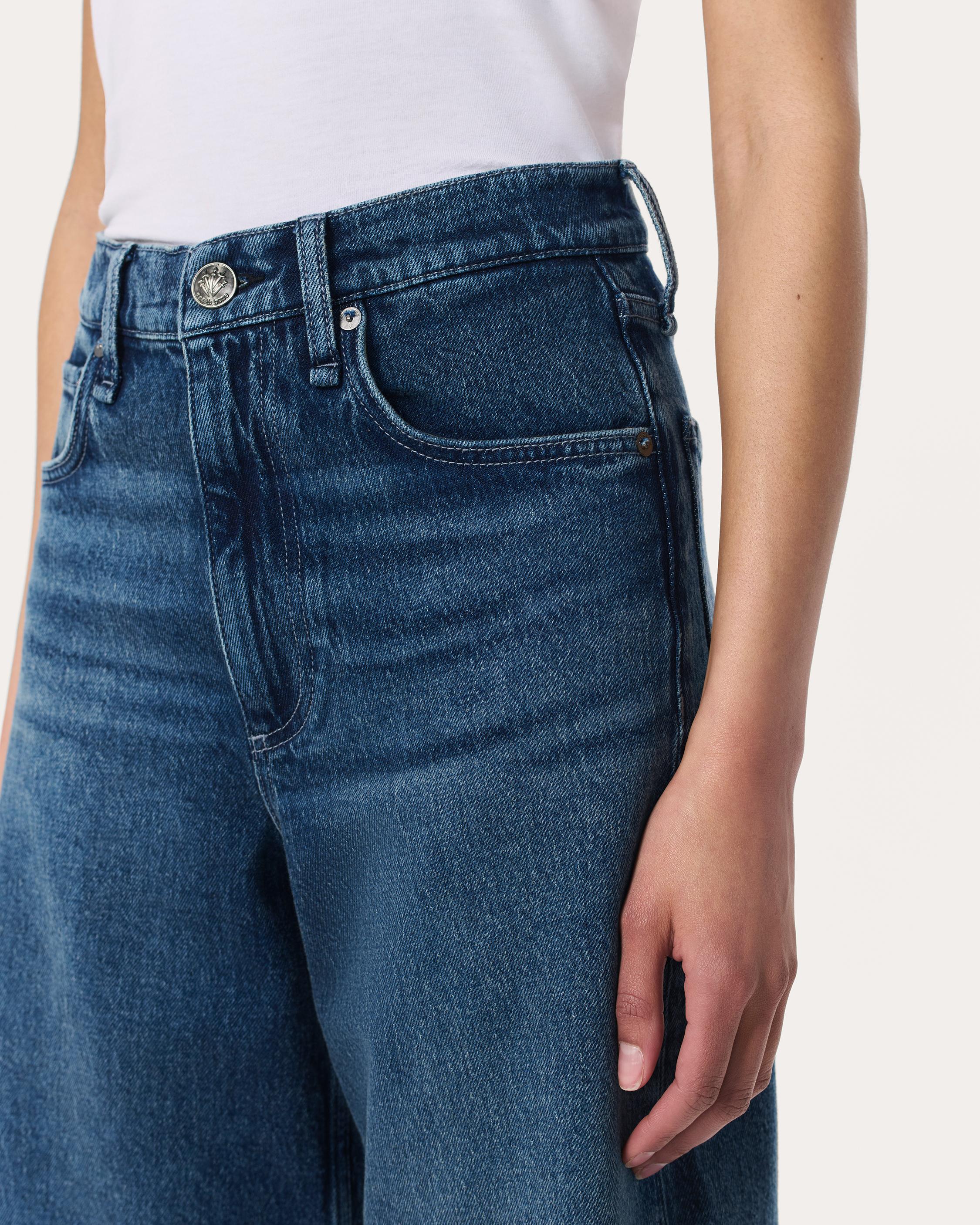 Andi Ankle Wide-Leg Jeans image number 4