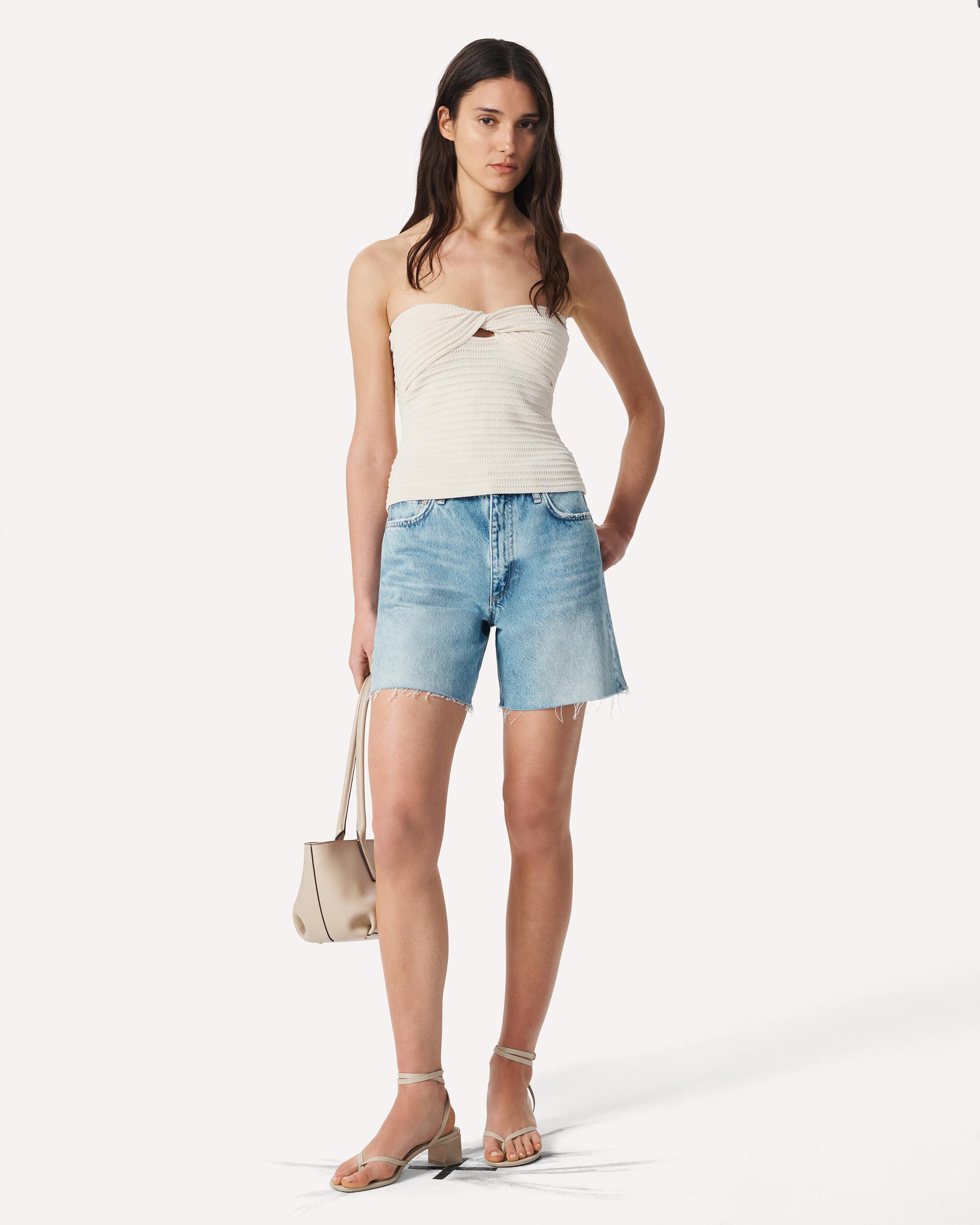 Kaia Denim Shorts image number 1