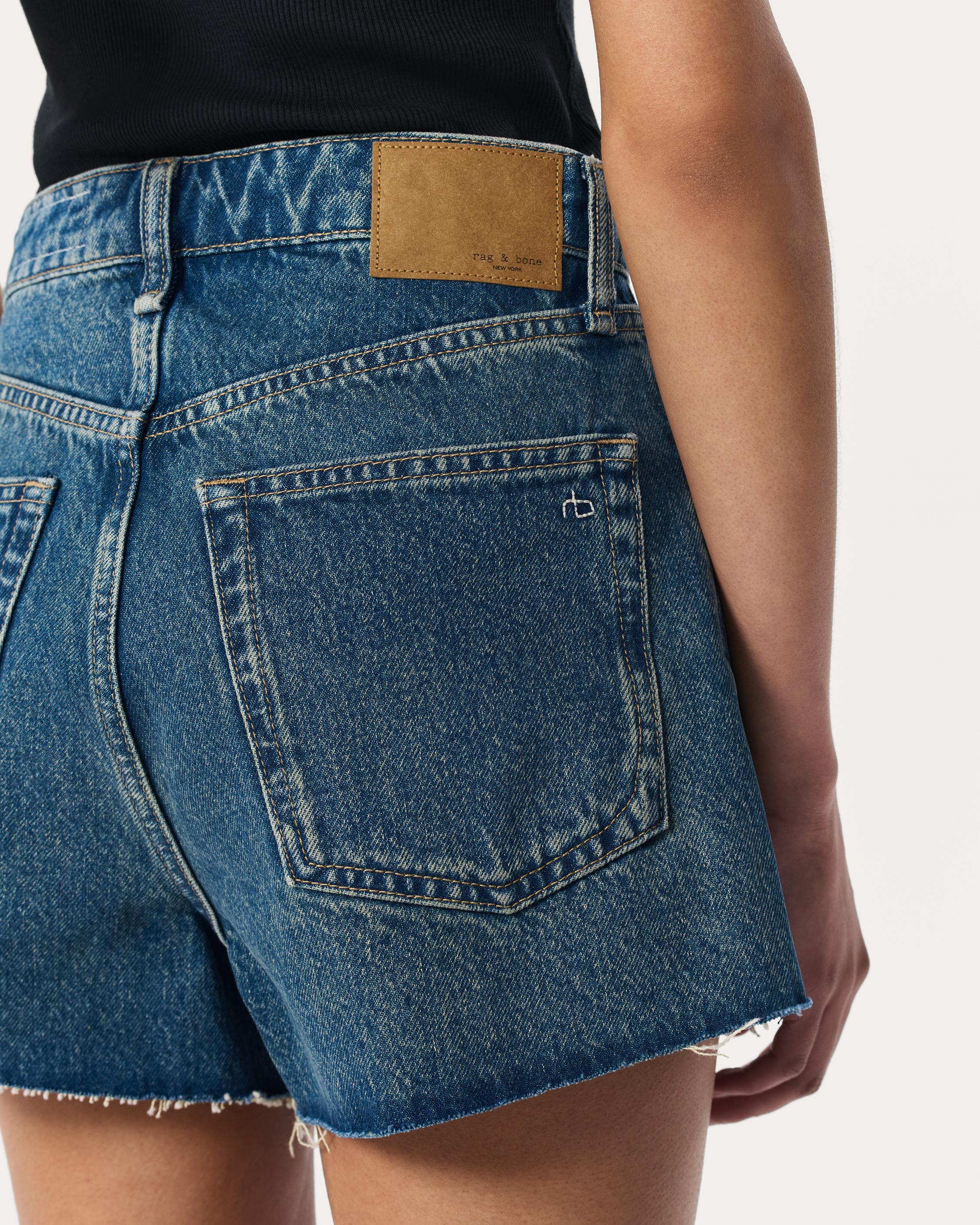 Belinda Denim Mini Skort image number 5