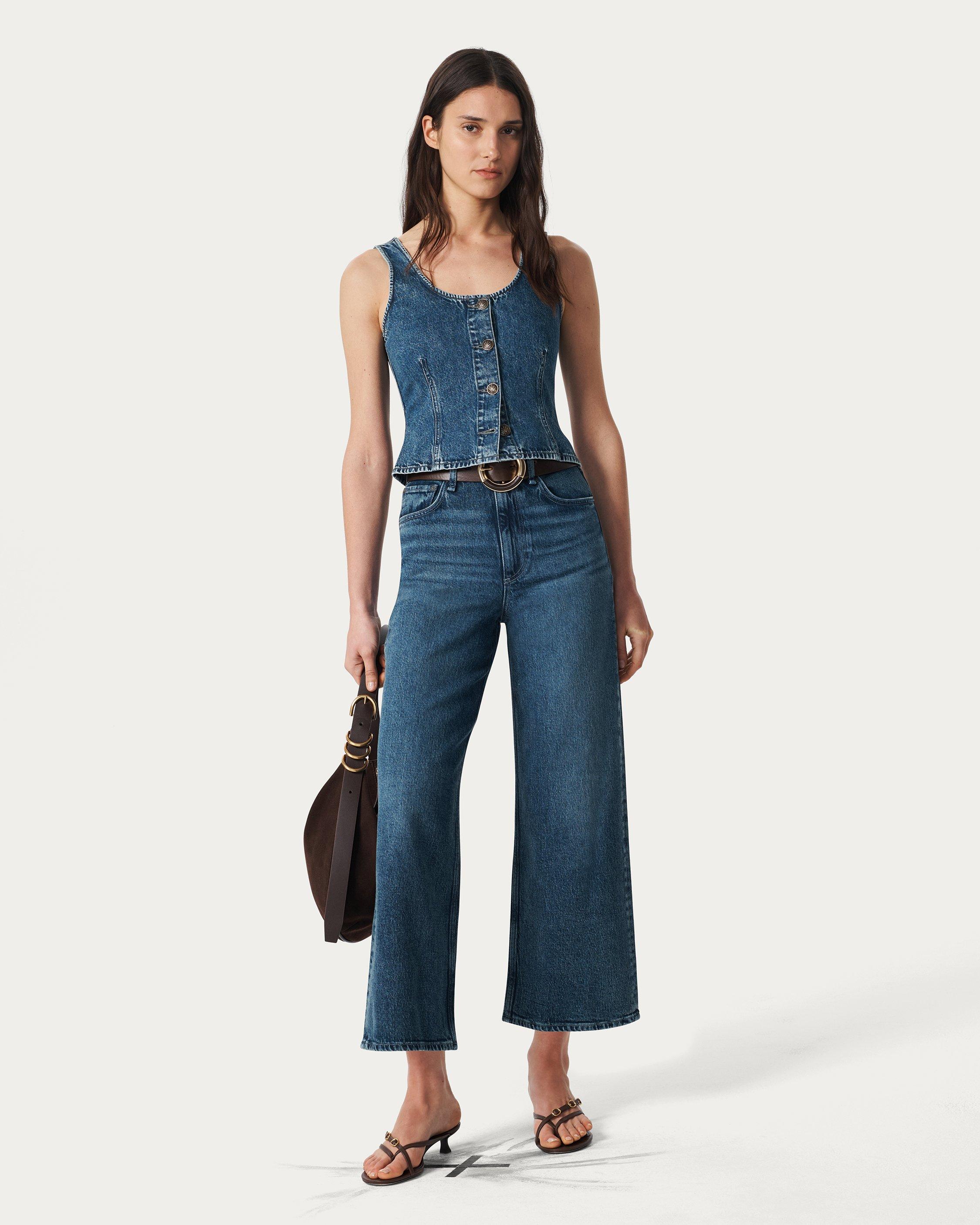 Poppy Denim Tank Top - image 3