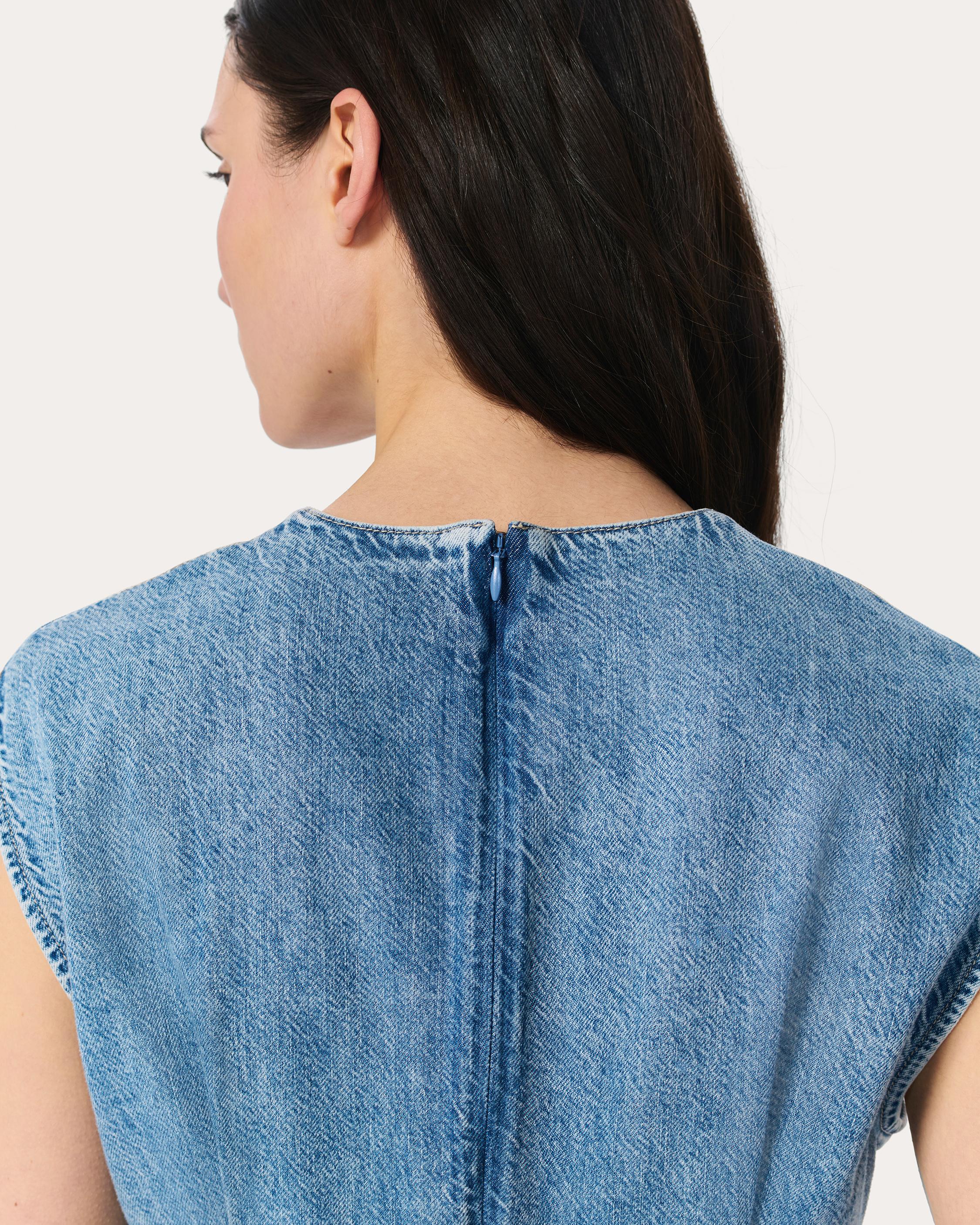 Ava Denim Top image number 5