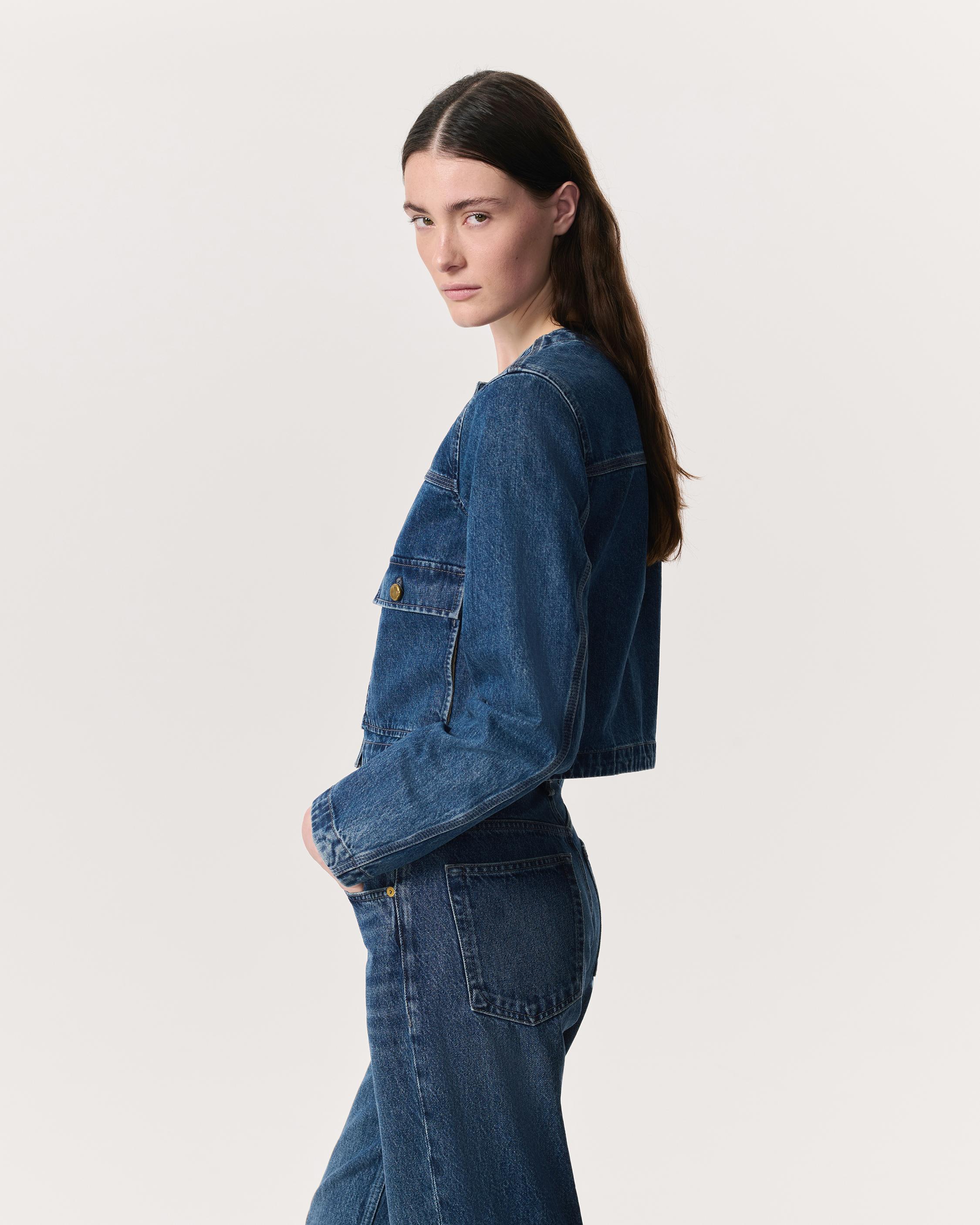 Drew Denim Jacket - image 3