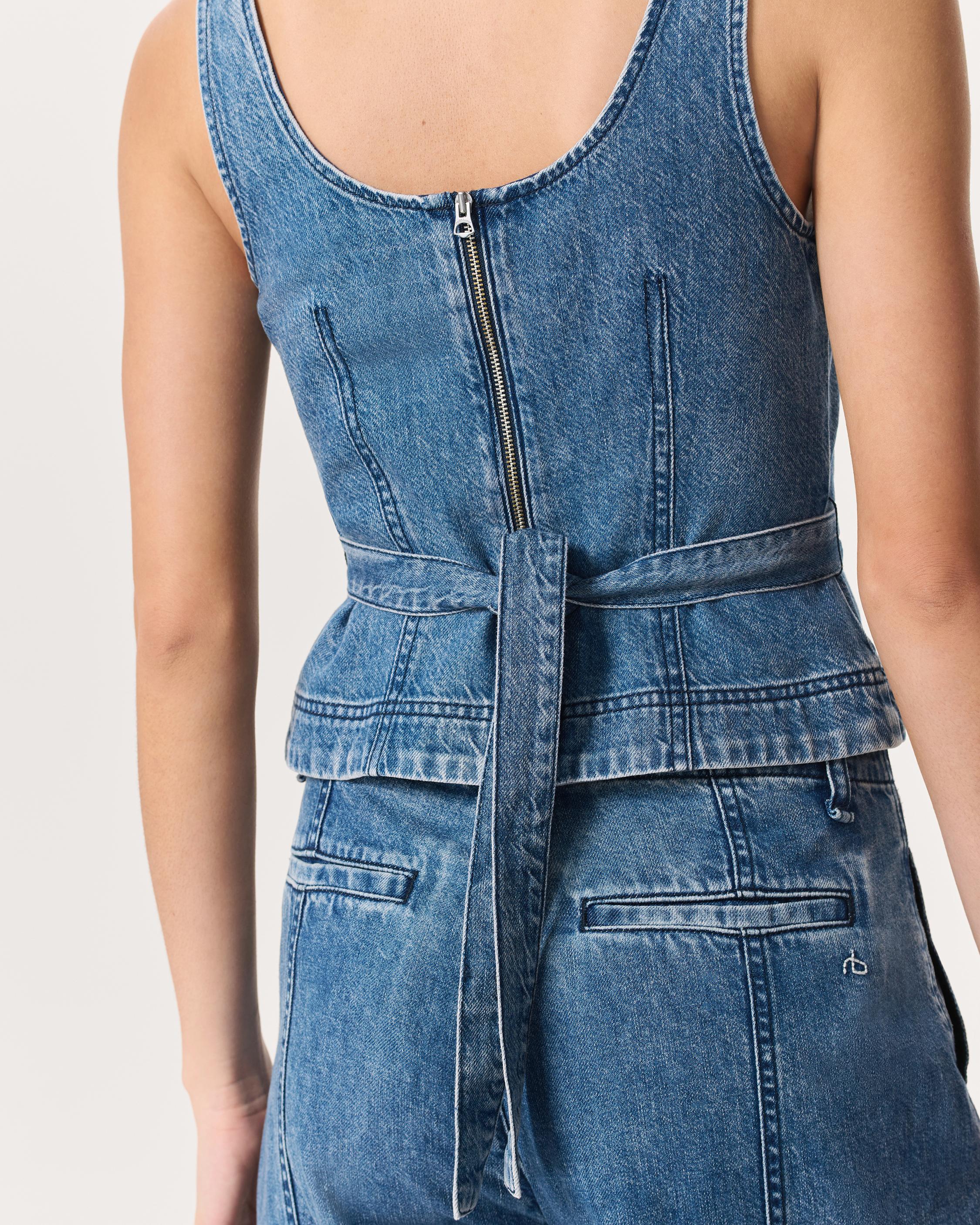 Ultra Featherweight Estelle Denim Top - image 3