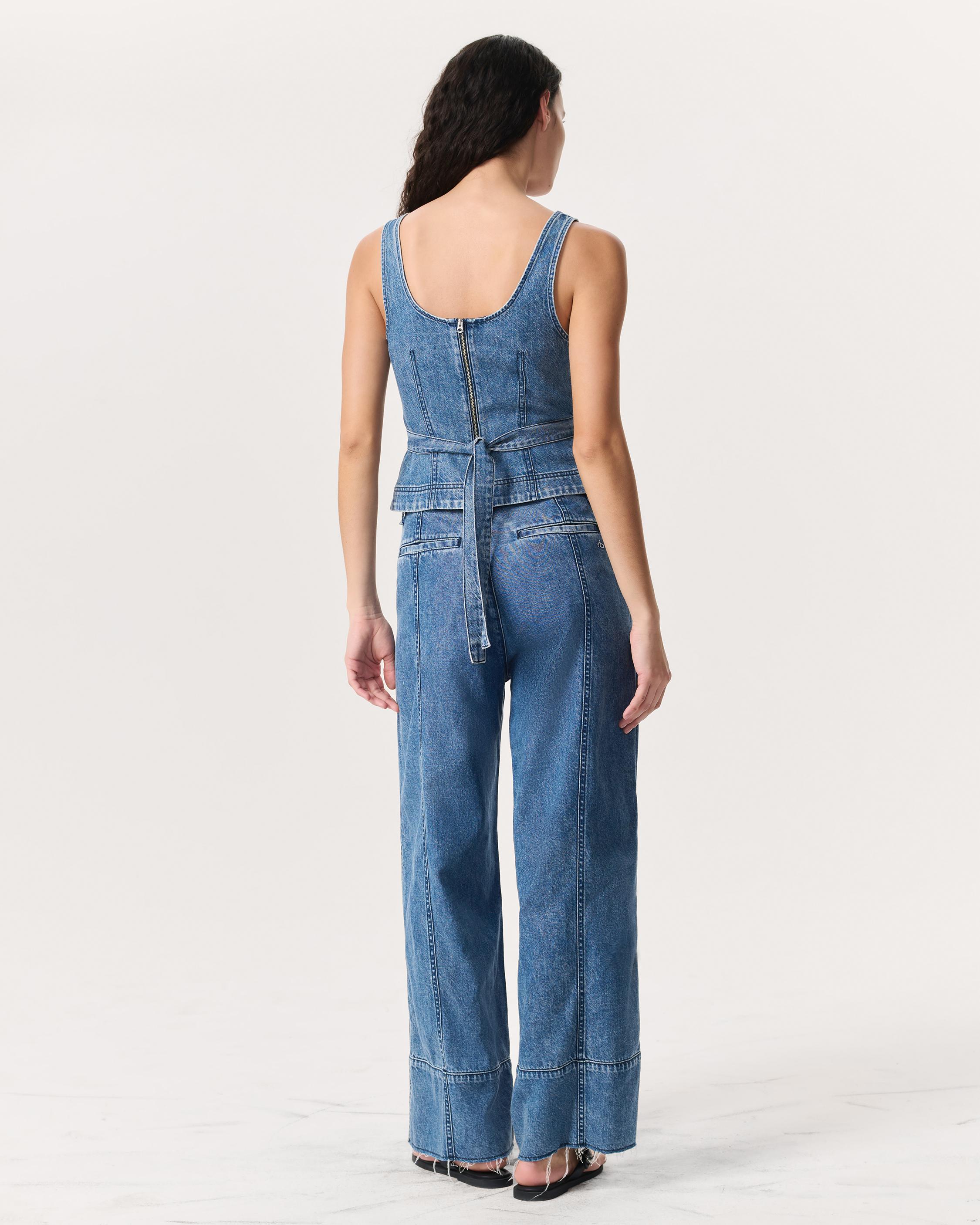 Ultra Featherweight Estelle Denim Top - image 5