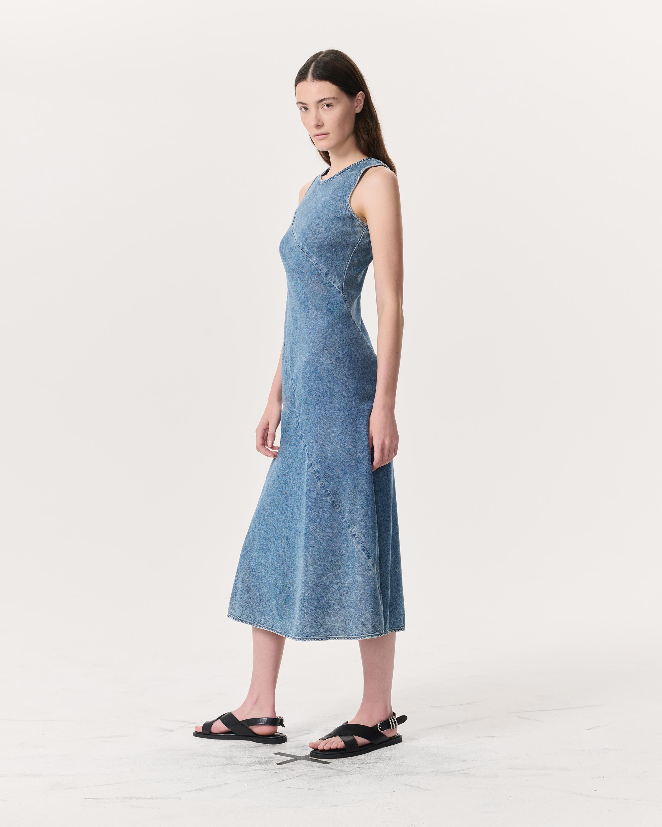 Ultra Featherweight Lisbon Denim Dress - image 3