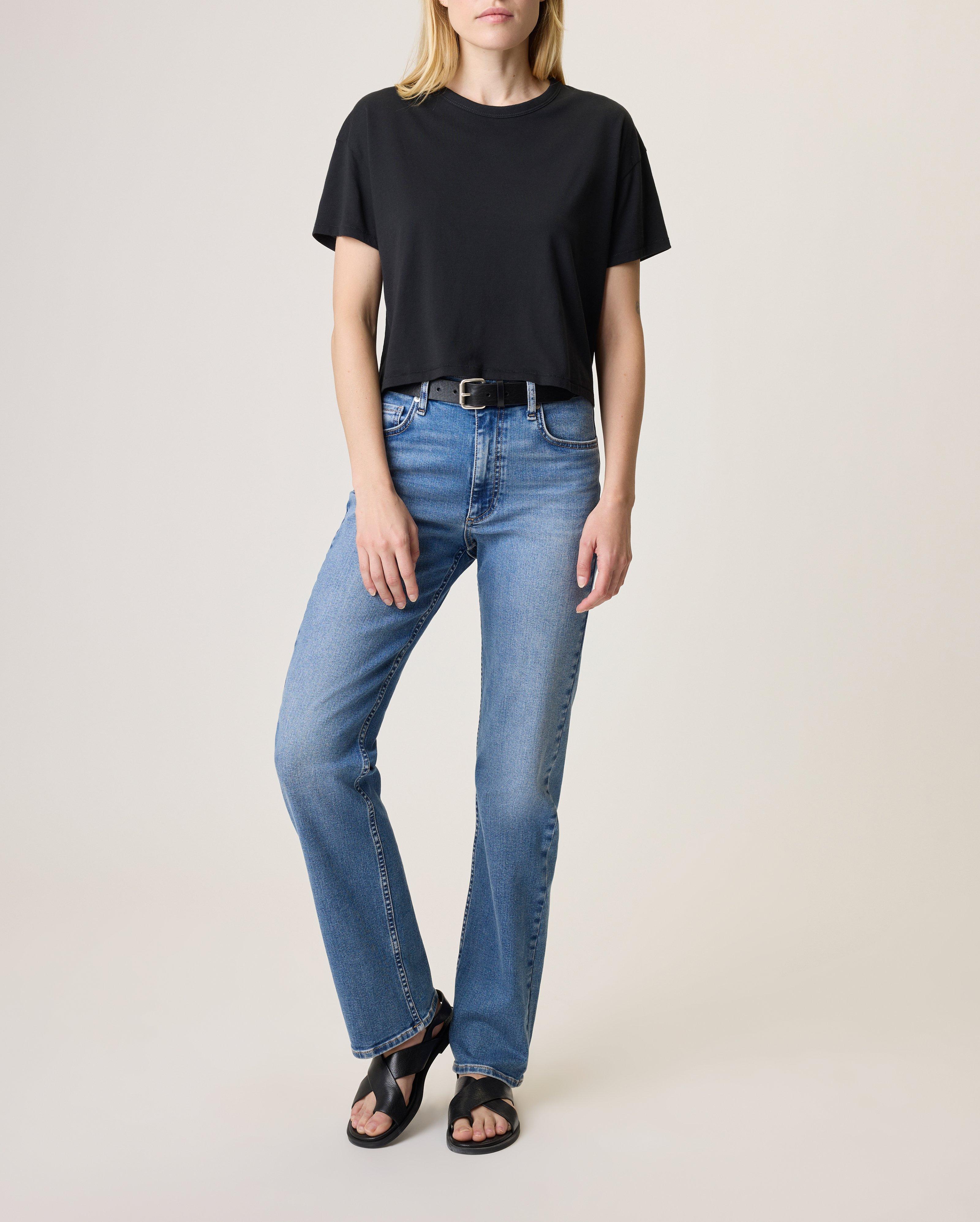 Hattie Ankle Straight Jeans image number 1