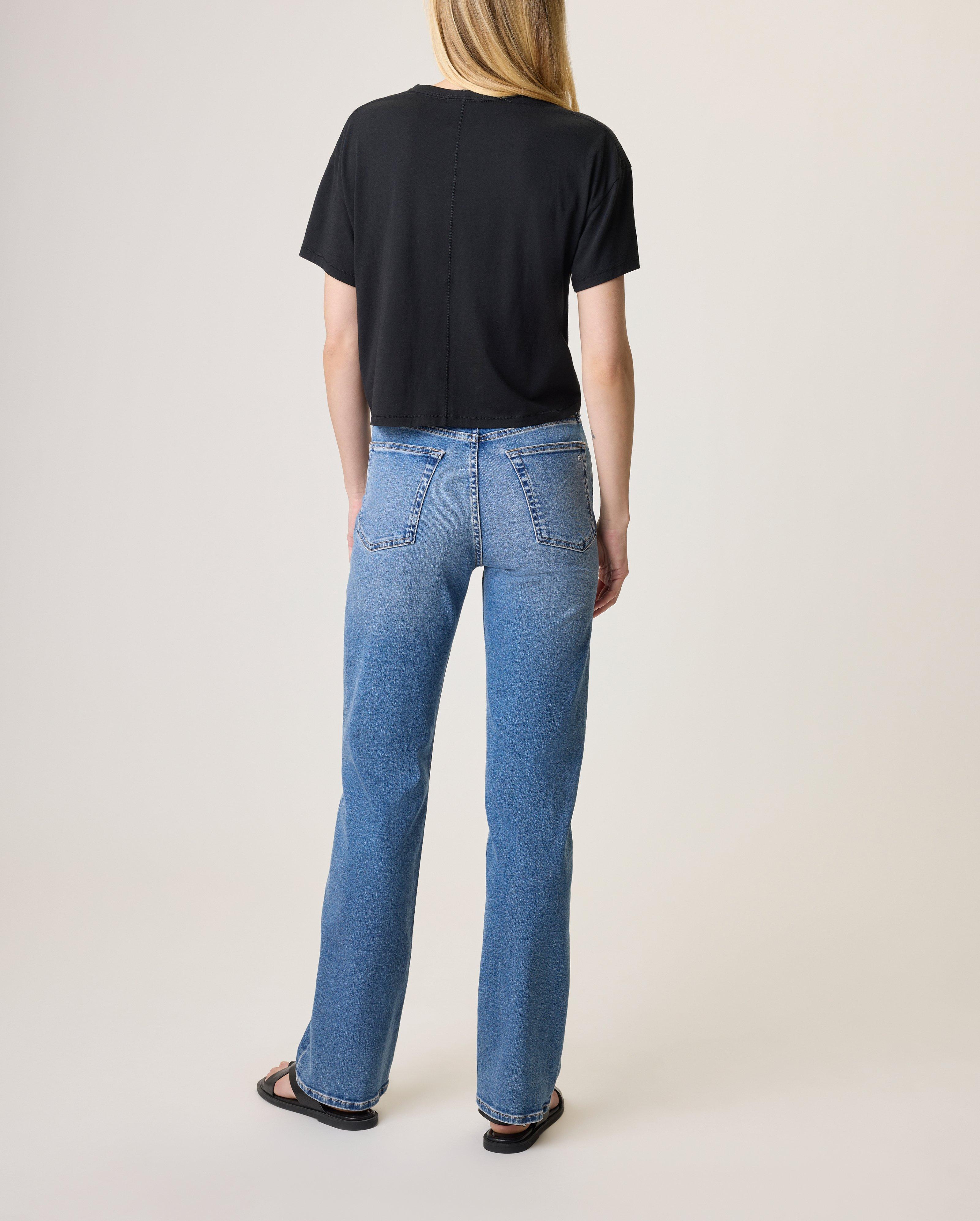 Hattie Ankle Straight Jeans image number 2