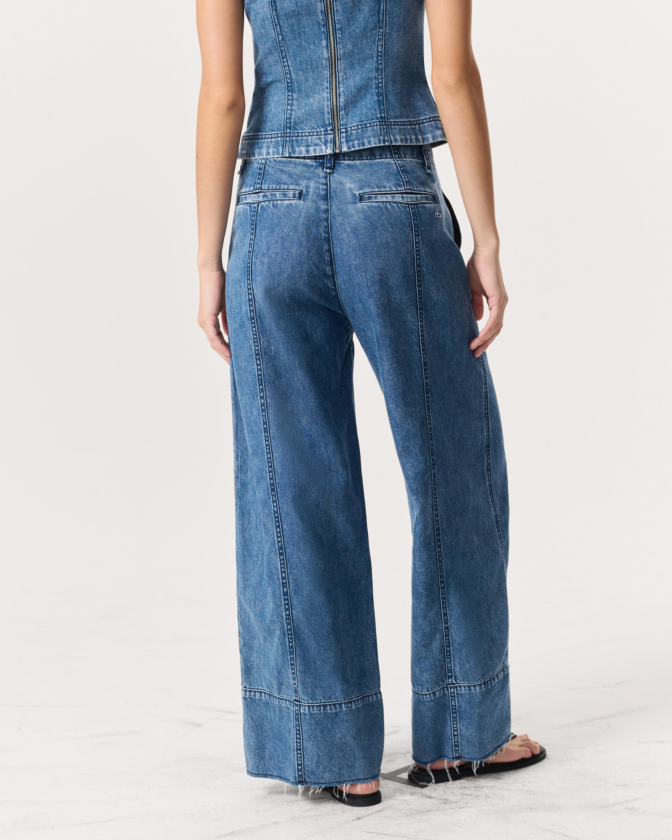 Featherweight Arianna Ankle-Length Palazzo Jeans - image 5