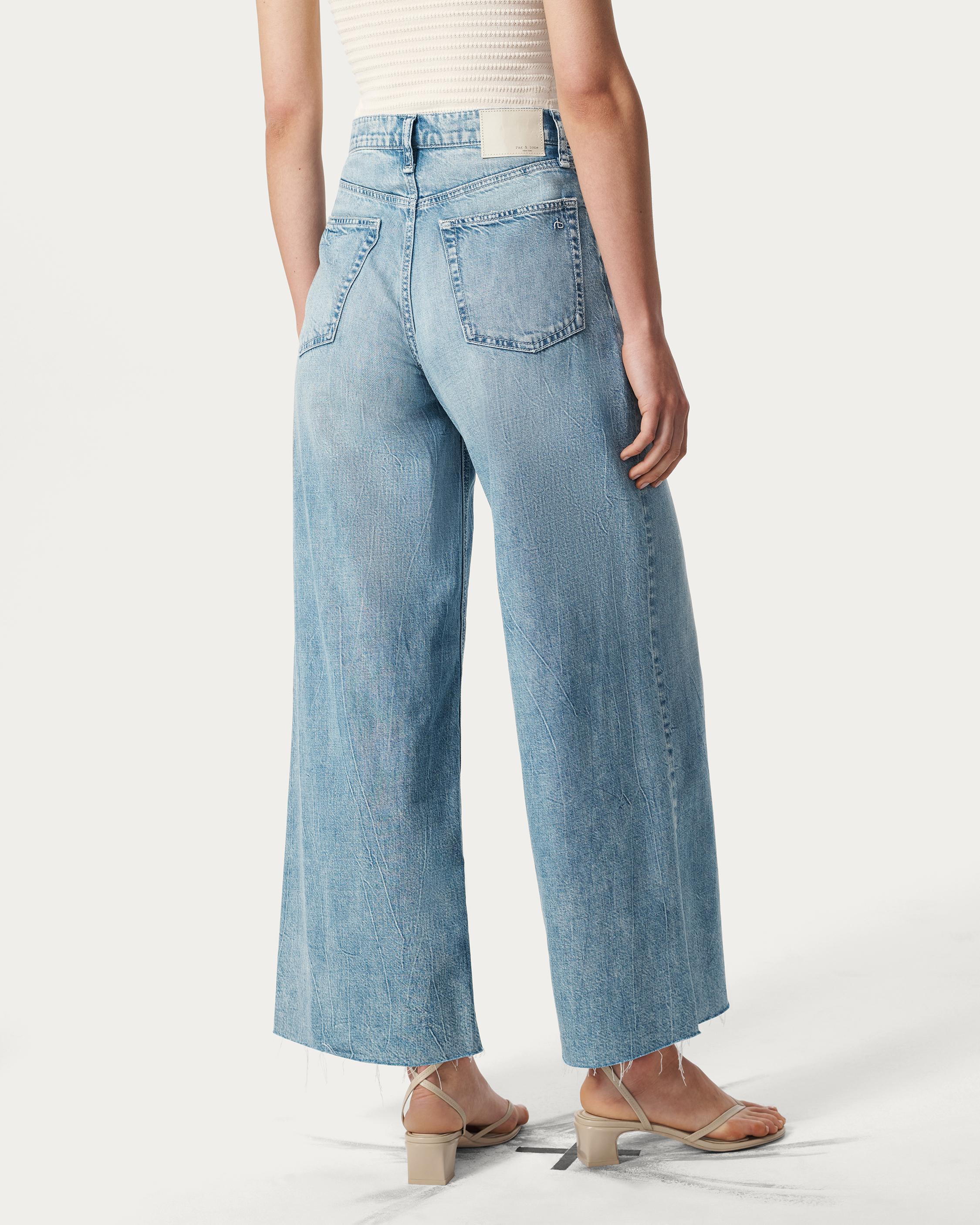 Sofie Ankle Wide-Leg Jeans image number 6