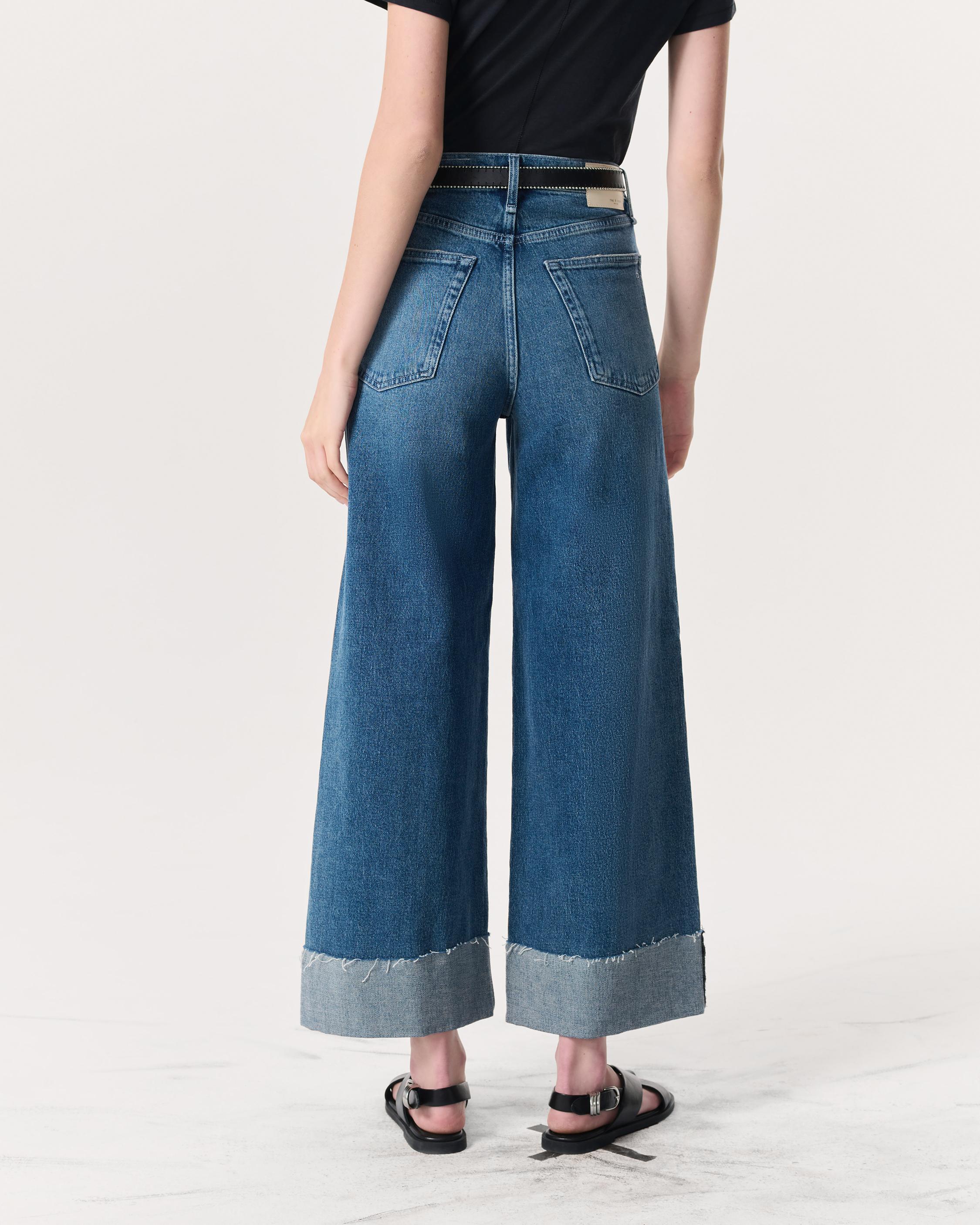 Sofie Ankle-Length Wide-Leg Jeans - image 5