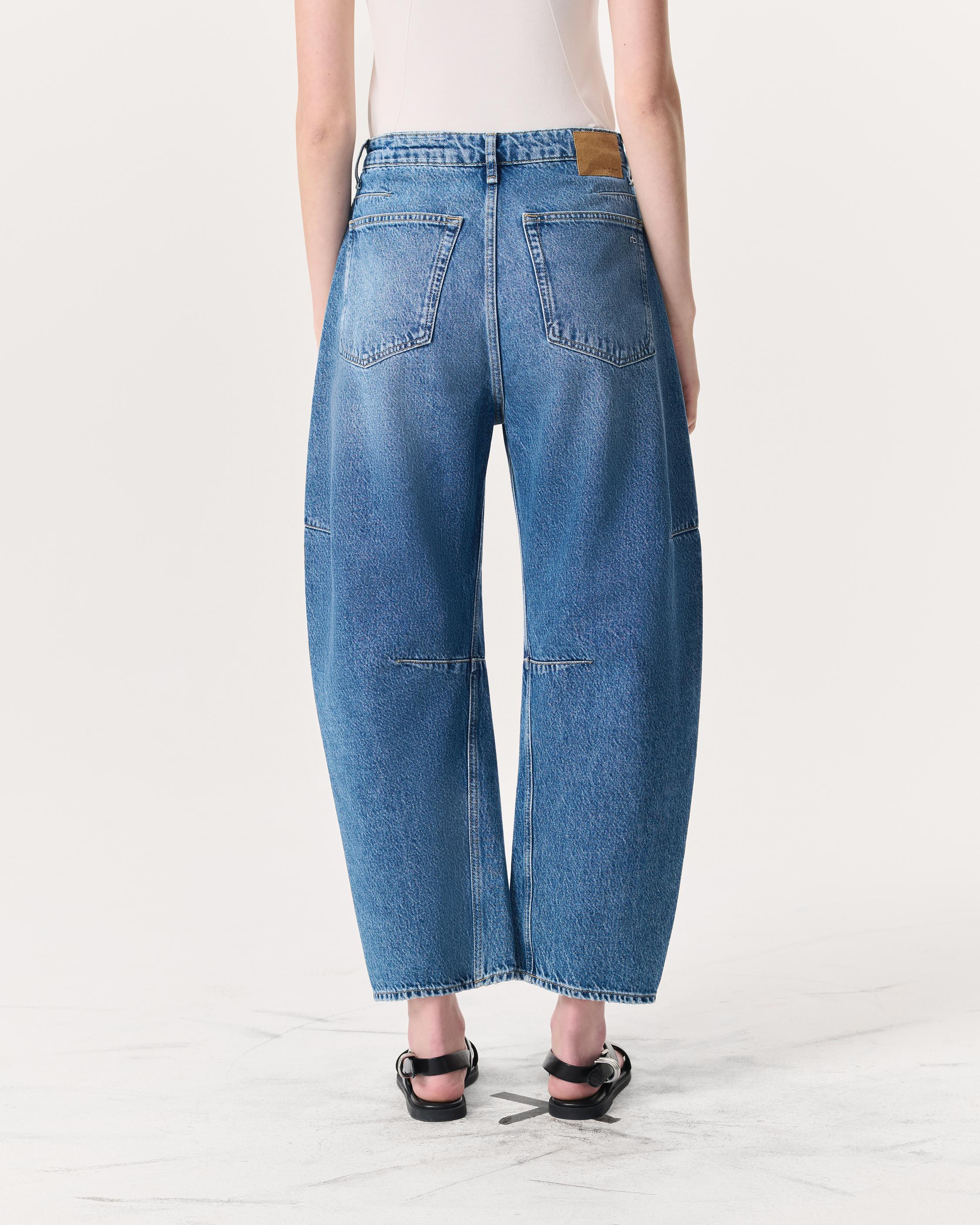 Charlie Ankle-Length Barrel Jeans - image 5