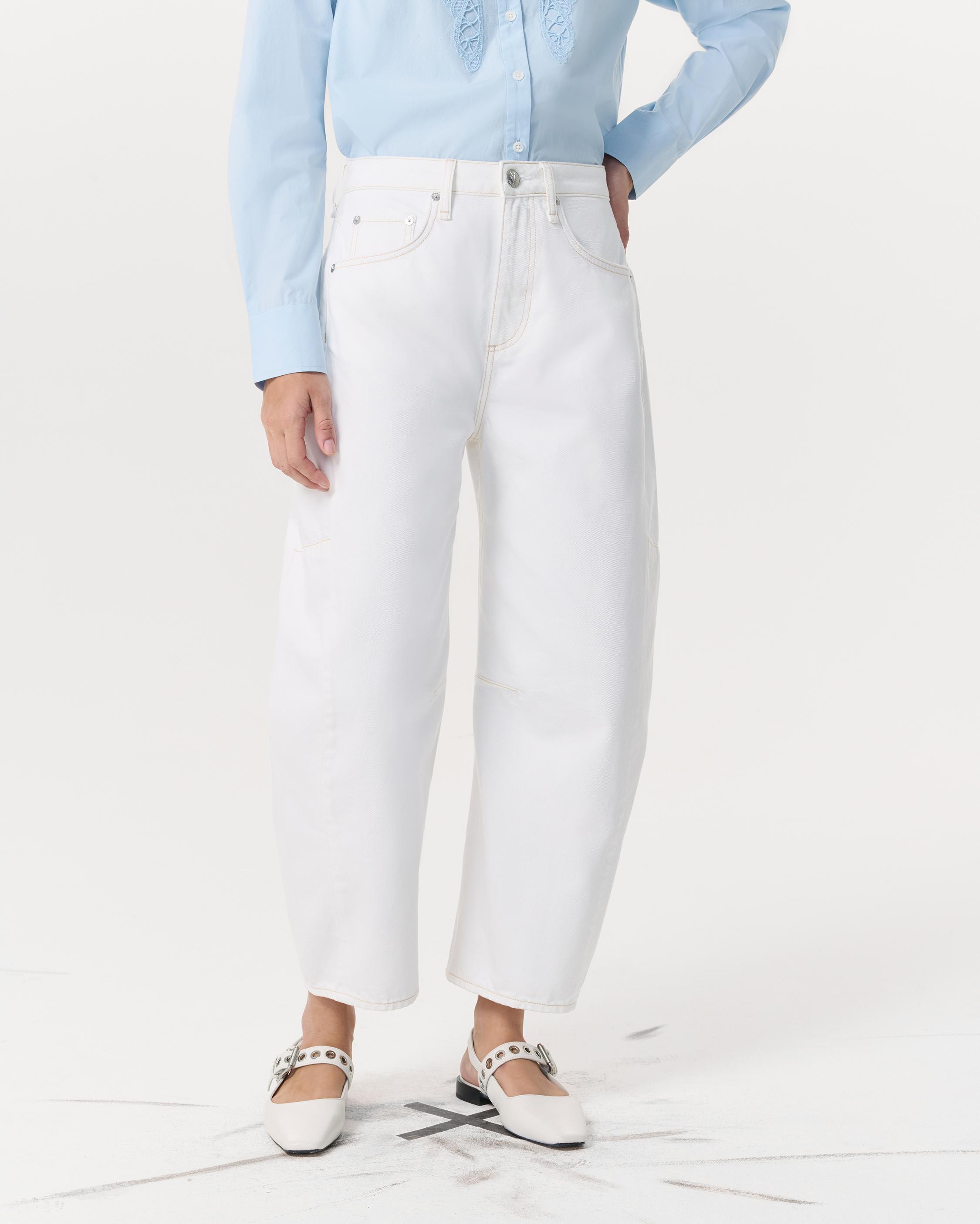 Charlie Ankle-Length Barrel Jeans - image 3